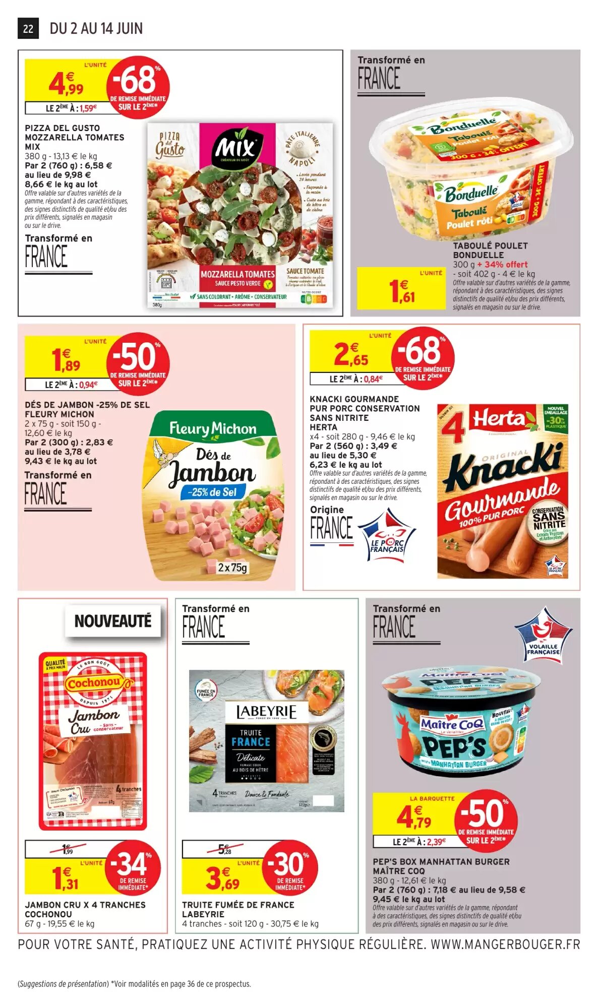 Prospectus promotionnel Intermarché Hyper valable à partir du 02/06/2026 - Page 22.
