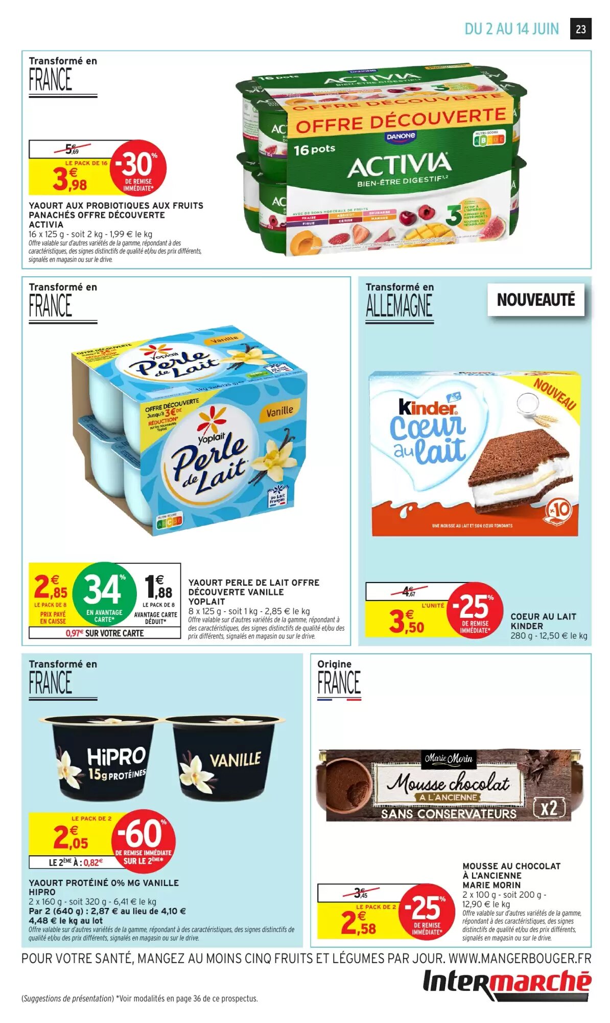 Prospectus promotionnel Intermarché Hyper valable à partir du 02/06/2026 - Page 23.