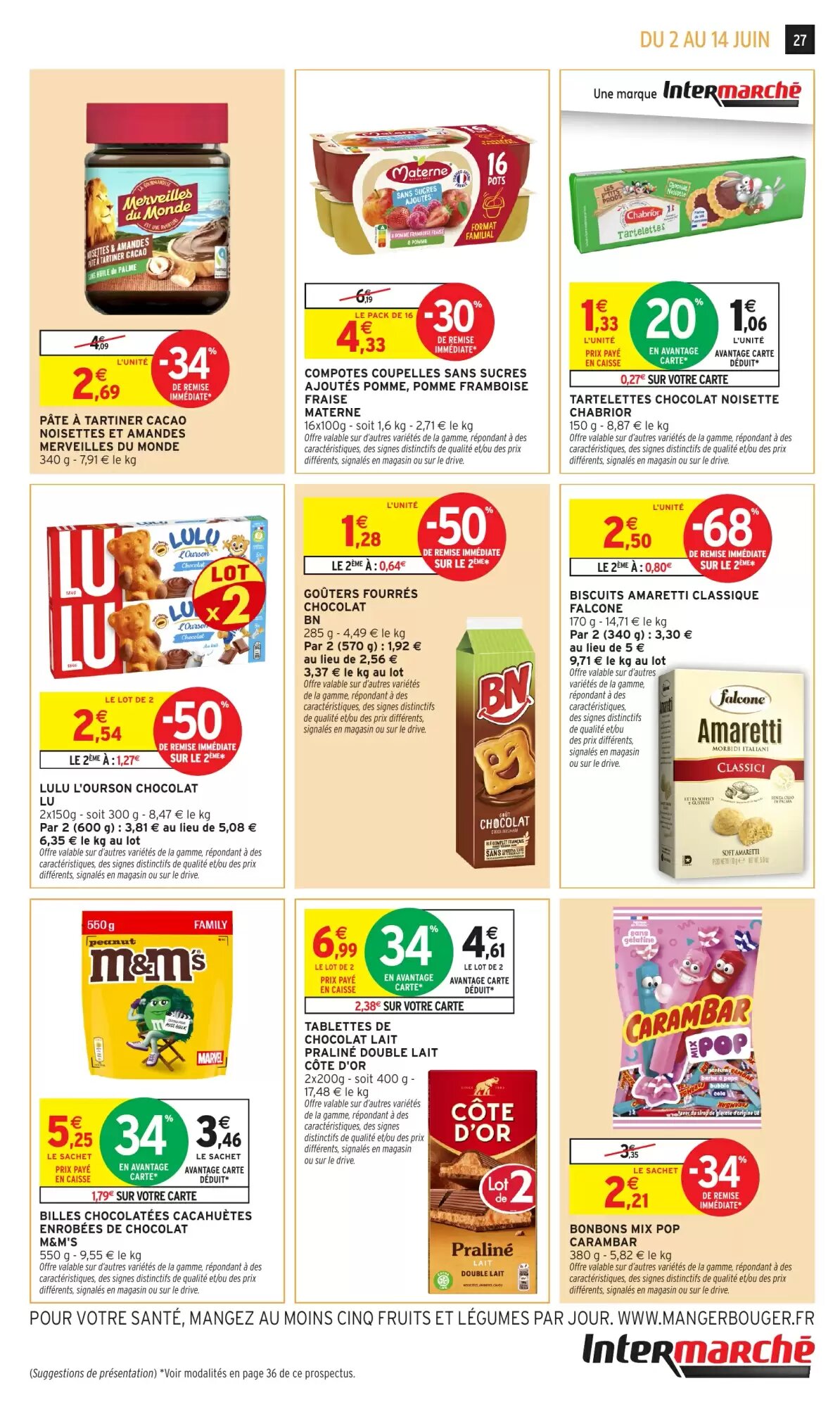 Prospectus promotionnel Intermarché Hyper valable à partir du 02/06/2026 - Page 27.