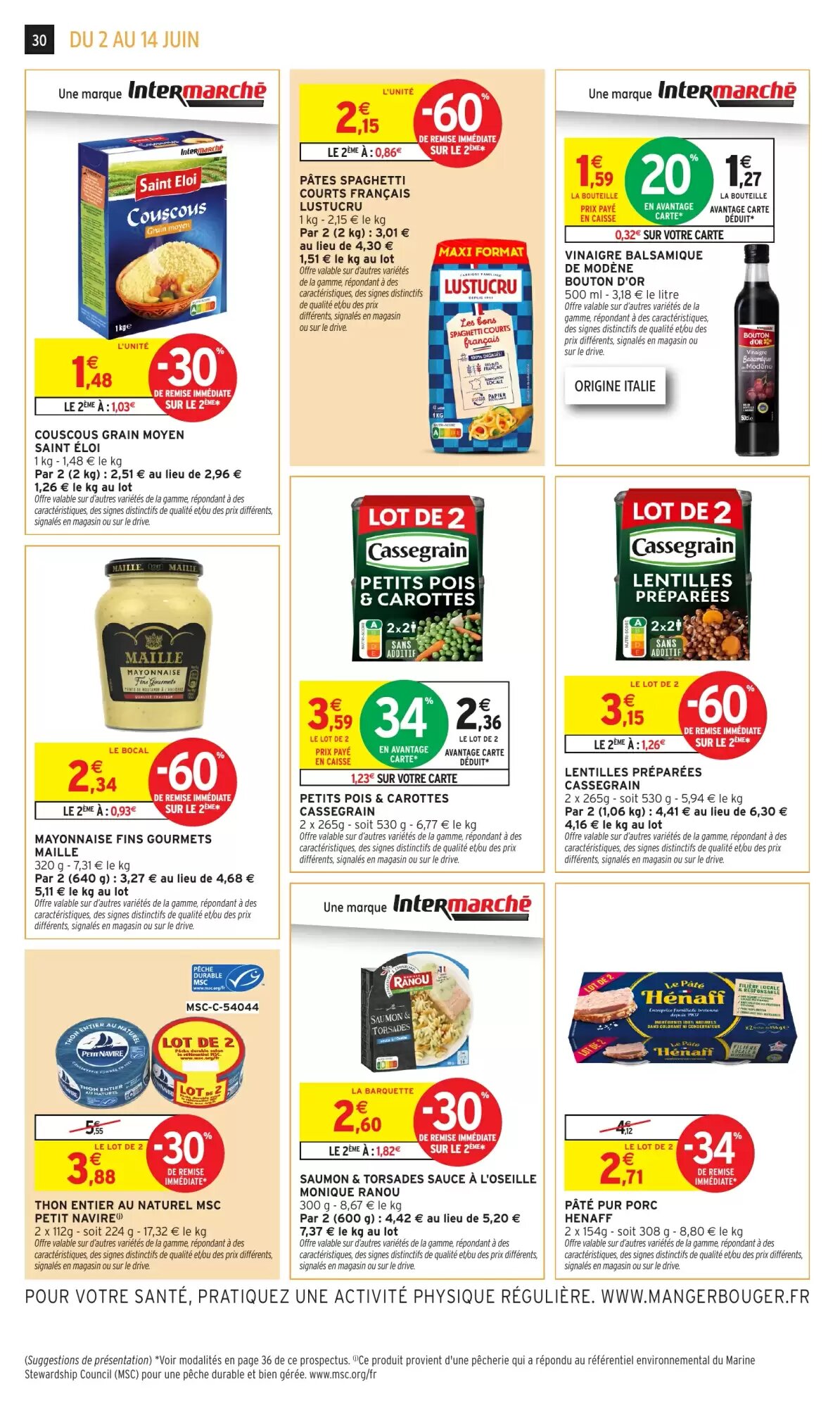 Prospectus promotionnel Intermarché Hyper valable à partir du 02/06/2026 - Page 30.