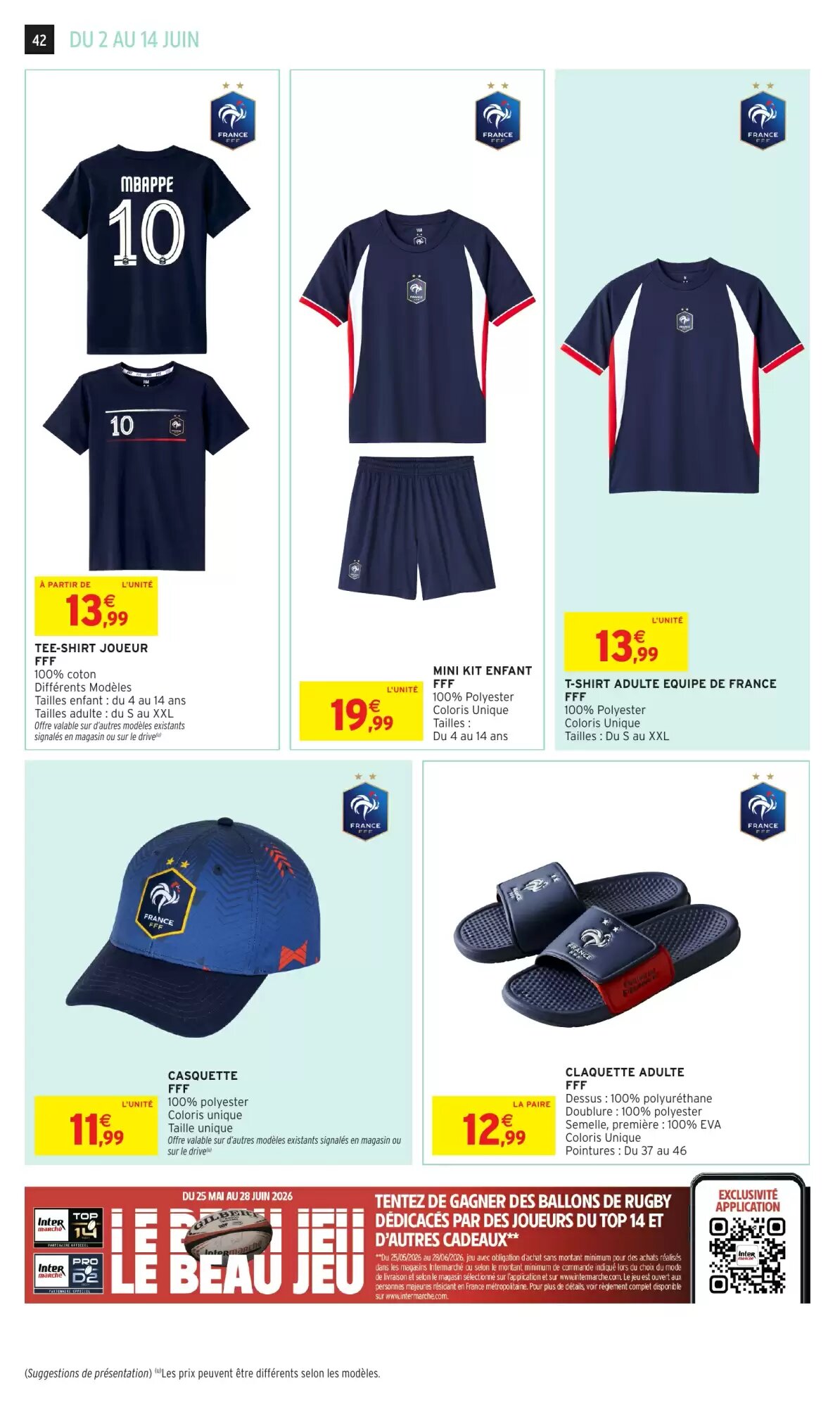 Prospectus promotionnel Intermarché Hyper valable à partir du 02/06/2026 - Page 42.