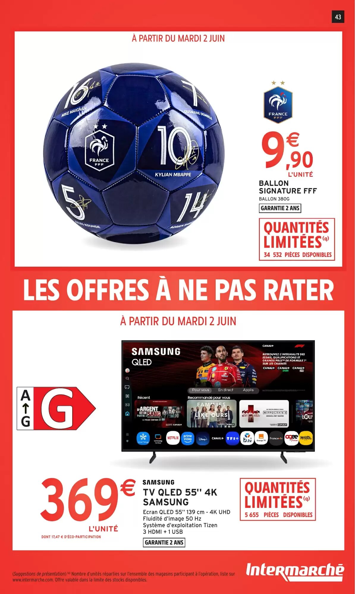 Prospectus promotionnel Intermarché Hyper valable à partir du 02/06/2026 - Page 43.