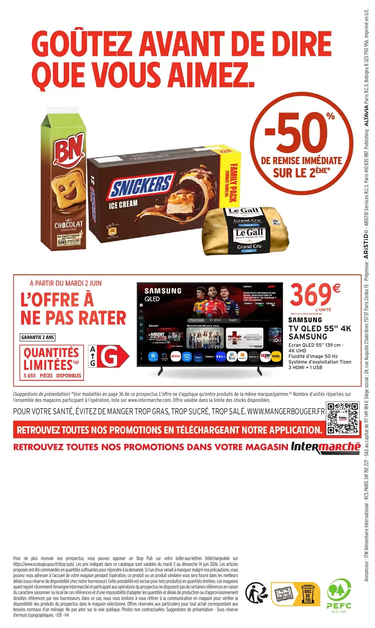 Prospectus promotionnel Intermarché Hyper valable à partir du 02/06/2026 - Page 44.