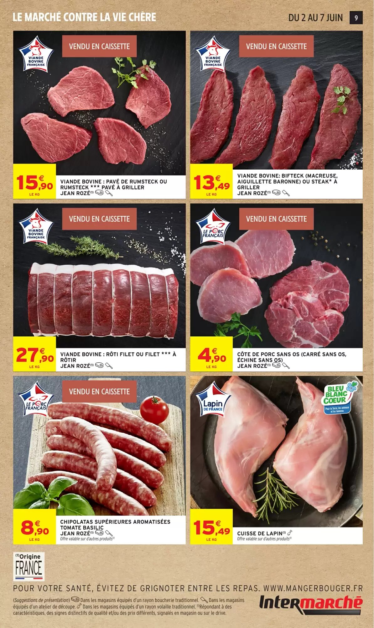 Prospectus promotionnel Intermarché Hyper valable à partir du 02/06/2026 - Page 9.