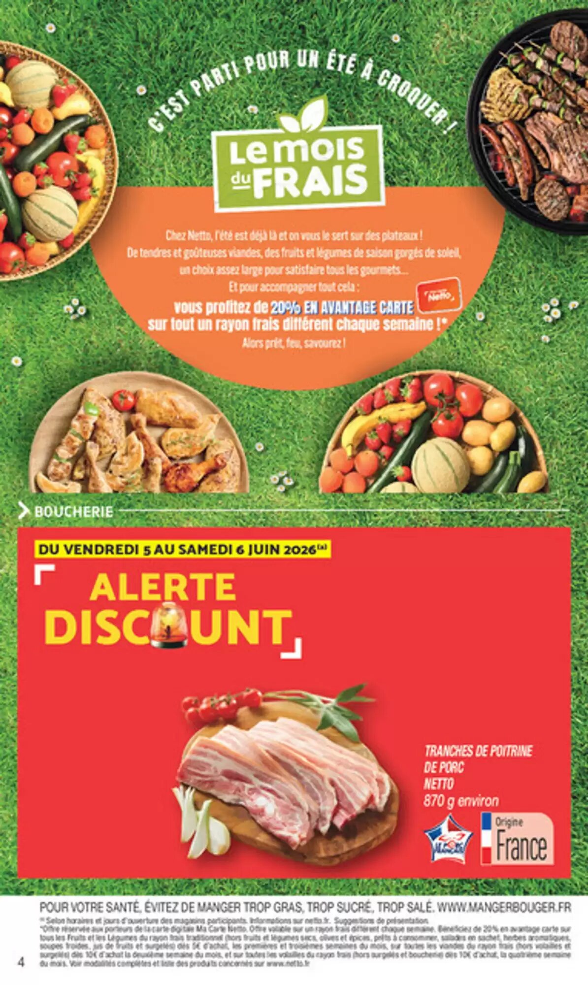 Prospectus promotionnel Netto valable à partir du 02/06/2026 - Page 4.