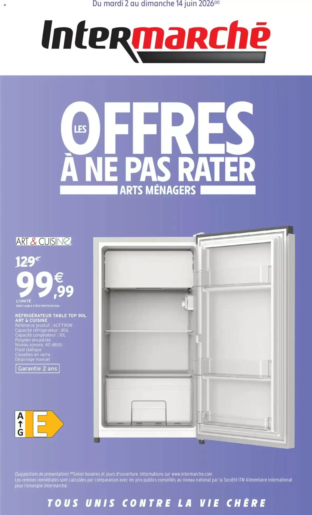 Prospectus promotionnel Intermarché valable à partir du 02/06/2026 - Page 1.