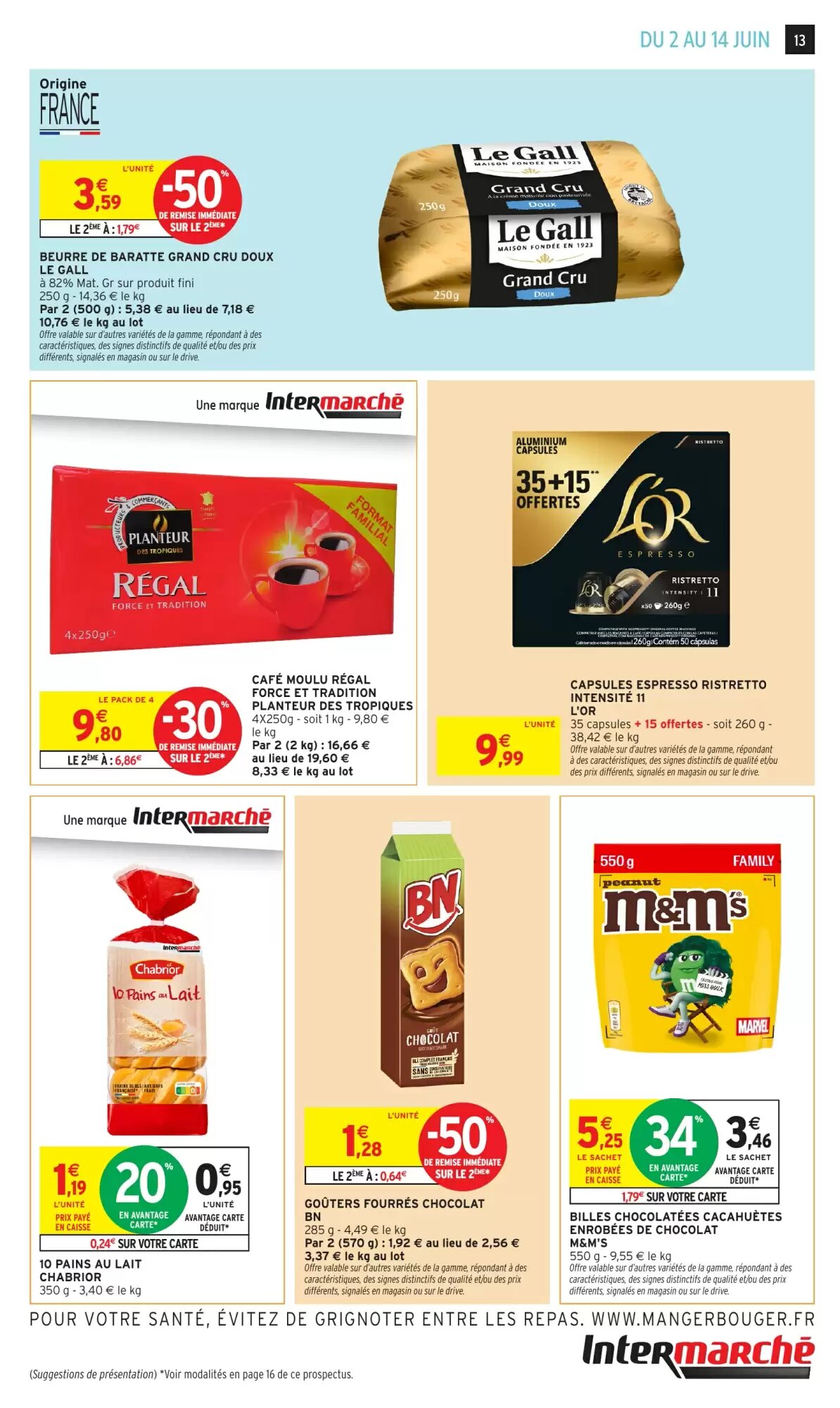 Prospectus promotionnel Intermarché valable à partir du 02/06/2026 - Page 13.
