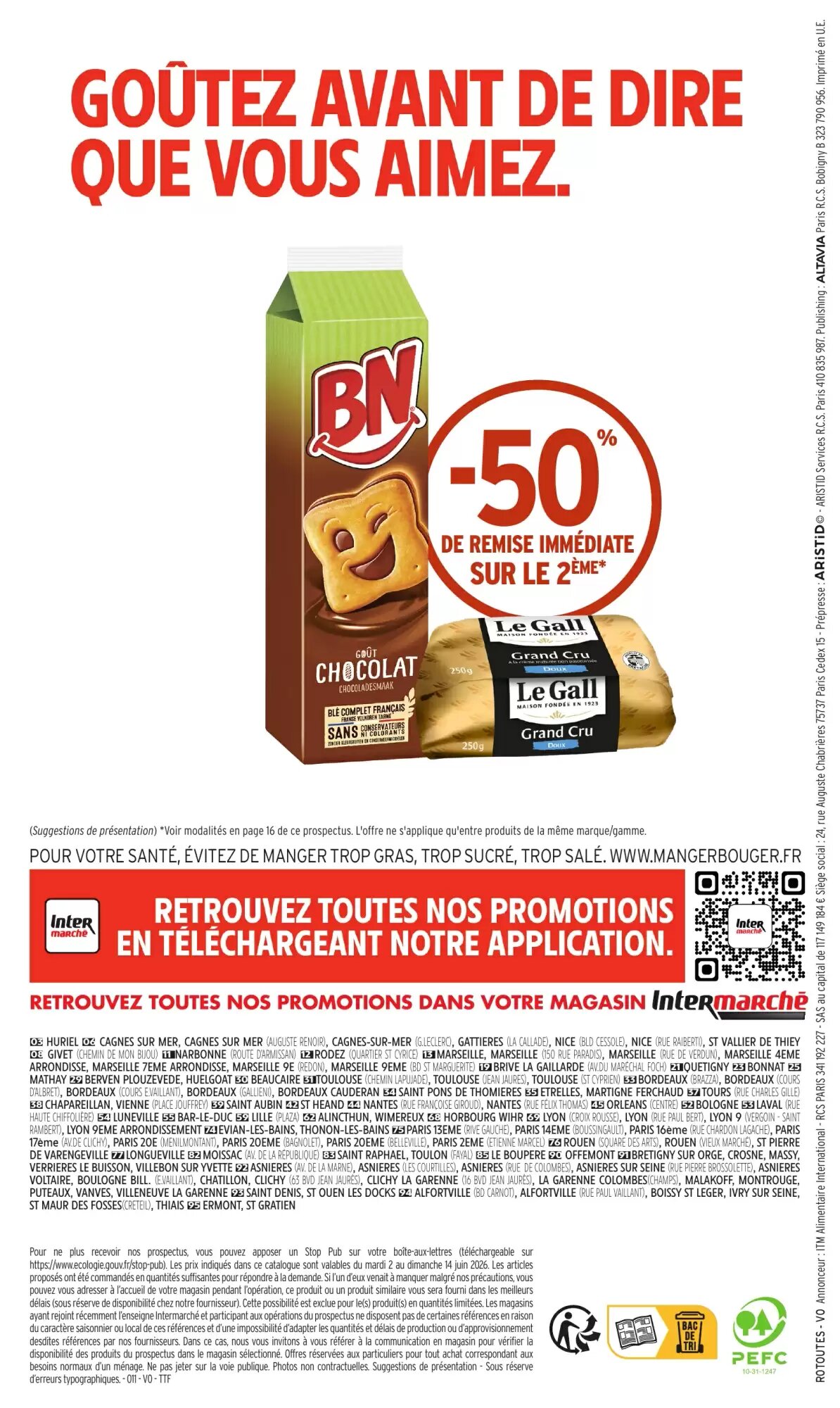 Prospectus promotionnel Intermarché valable à partir du 02/06/2026 - Page 20.