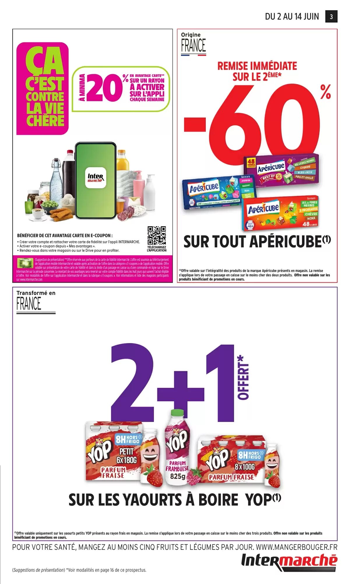 Prospectus promotionnel Intermarché valable à partir du 02/06/2026 - Page 3.