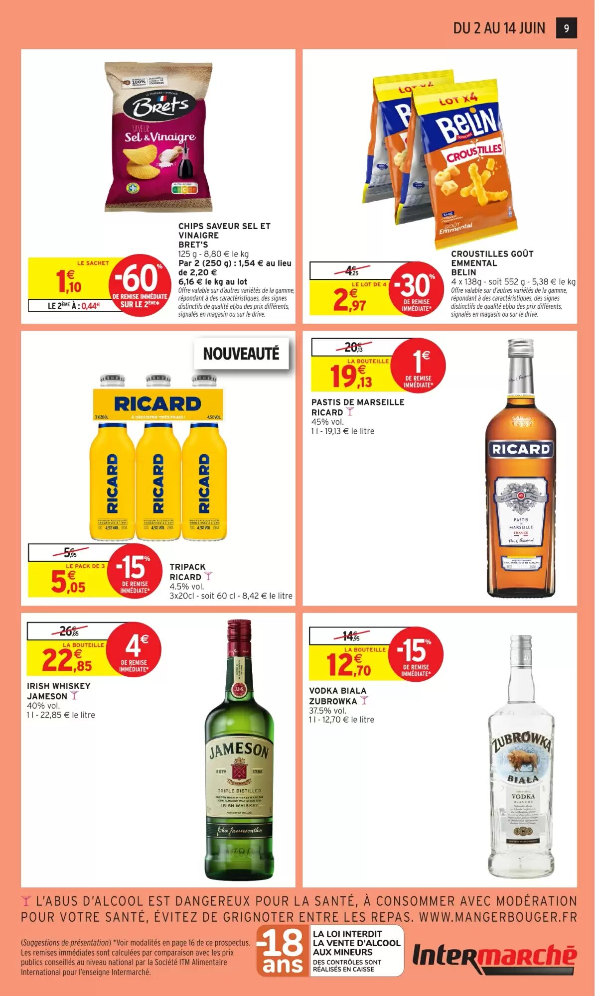 Prospectus promotionnel Intermarché valable à partir du 02/06/2026 - Page 9.