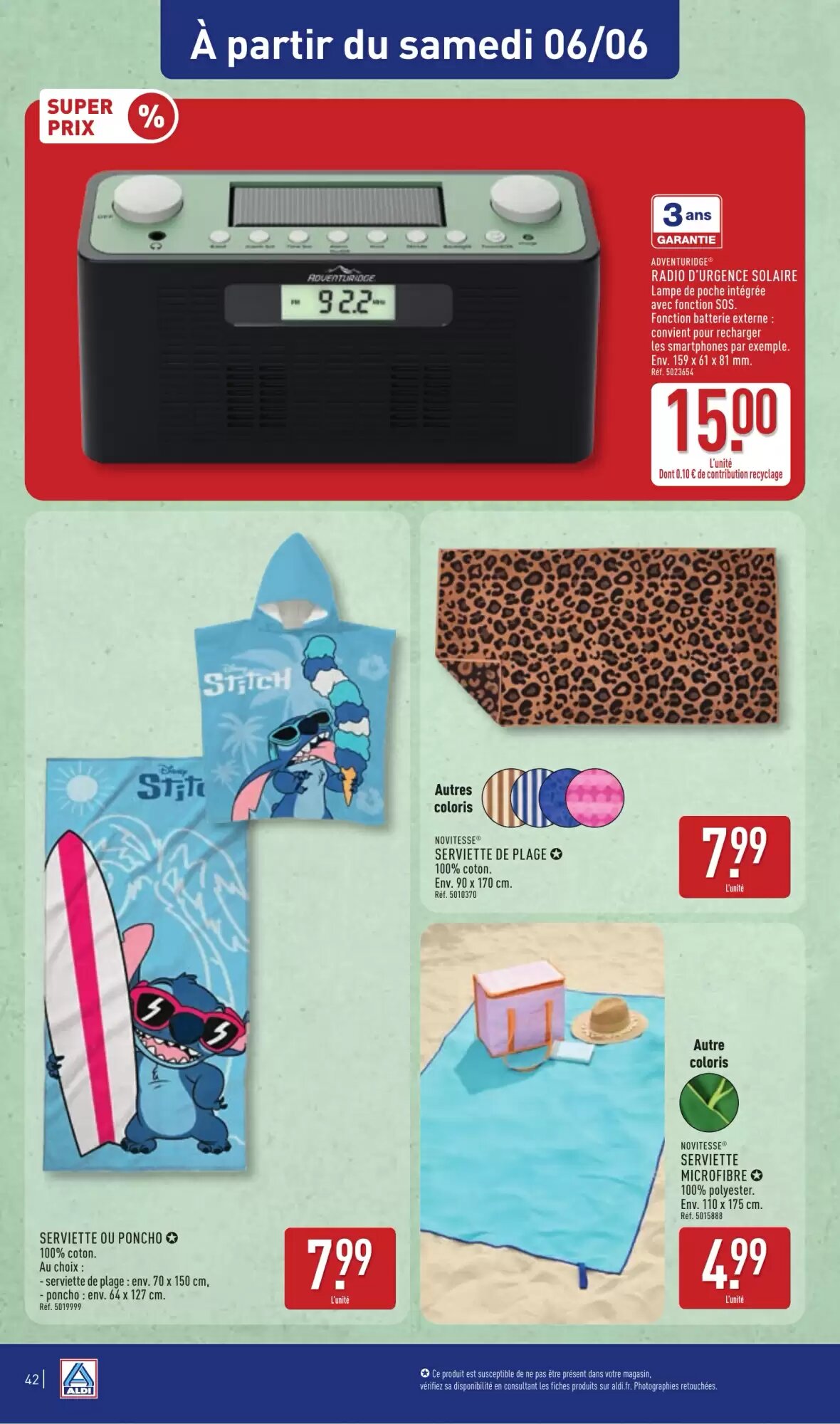 Prospectus promotionnel ALDI valable à partir du 02/06/2026 - Page 44.