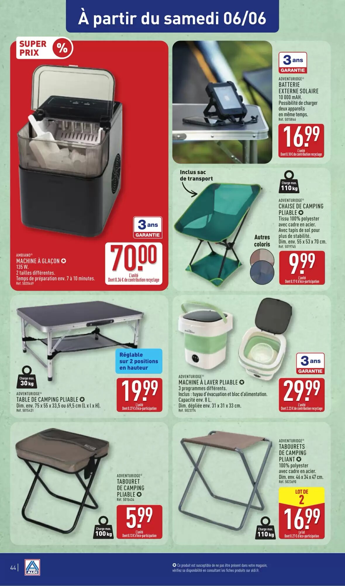 Prospectus promotionnel ALDI valable à partir du 02/06/2026 - Page 46.