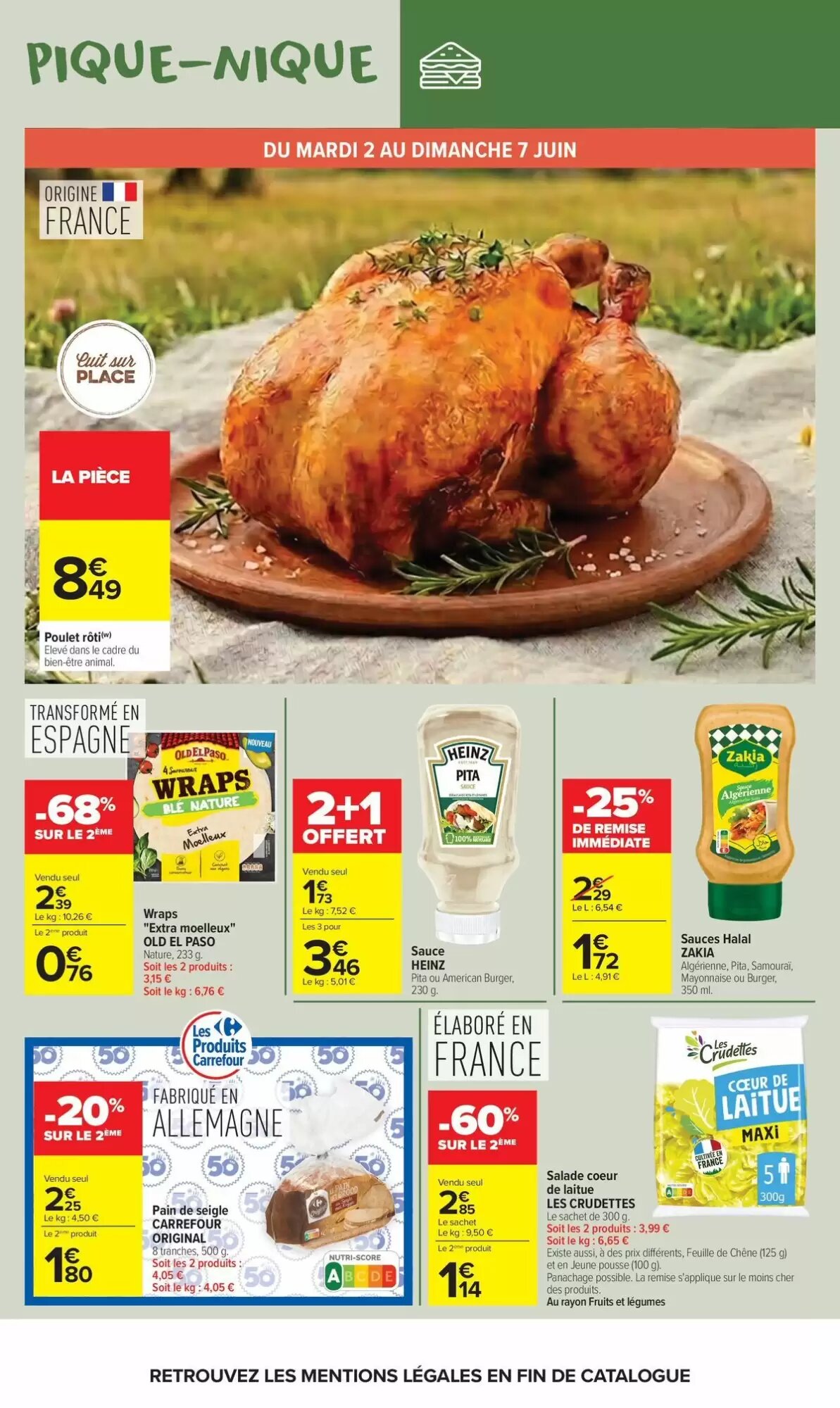 Prospectus promotionnel Carrefour Market valable à partir du 02/06/2026 - Page 7.
