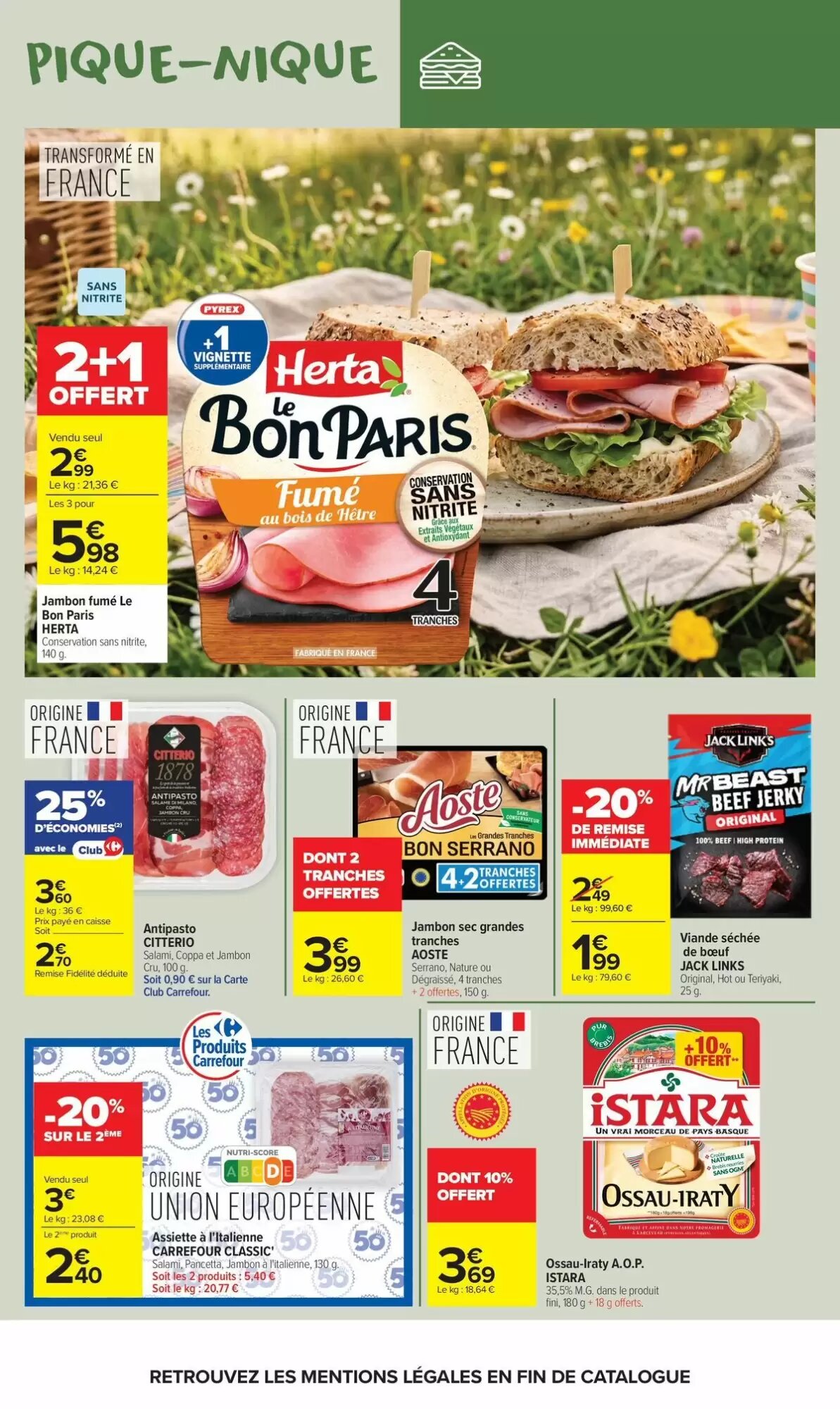Prospectus promotionnel Carrefour Market valable à partir du 02/06/2026 - Page 9.