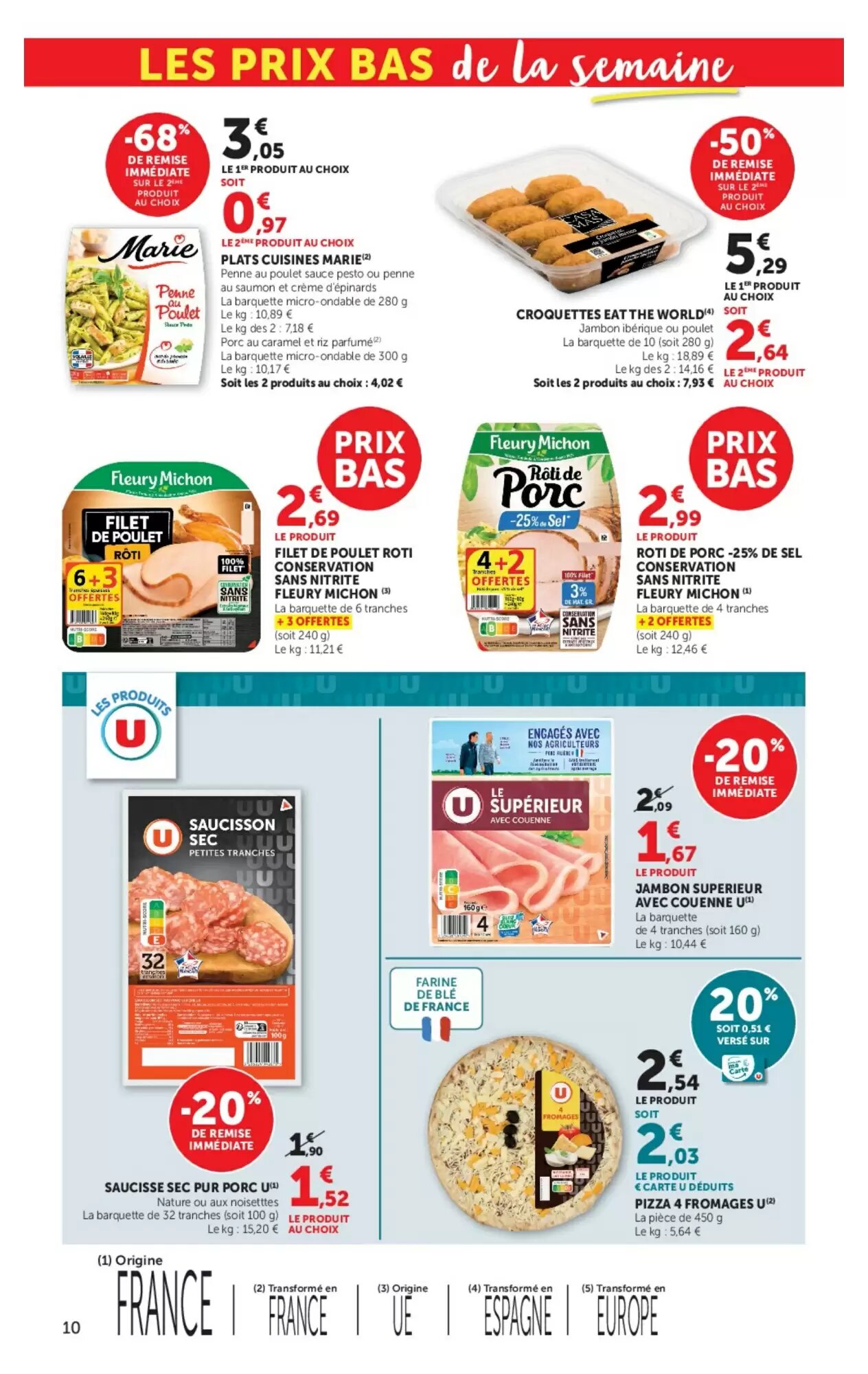 Prospectus promotionnel U Express valable à partir du 02/06/2026 - Page 10.
