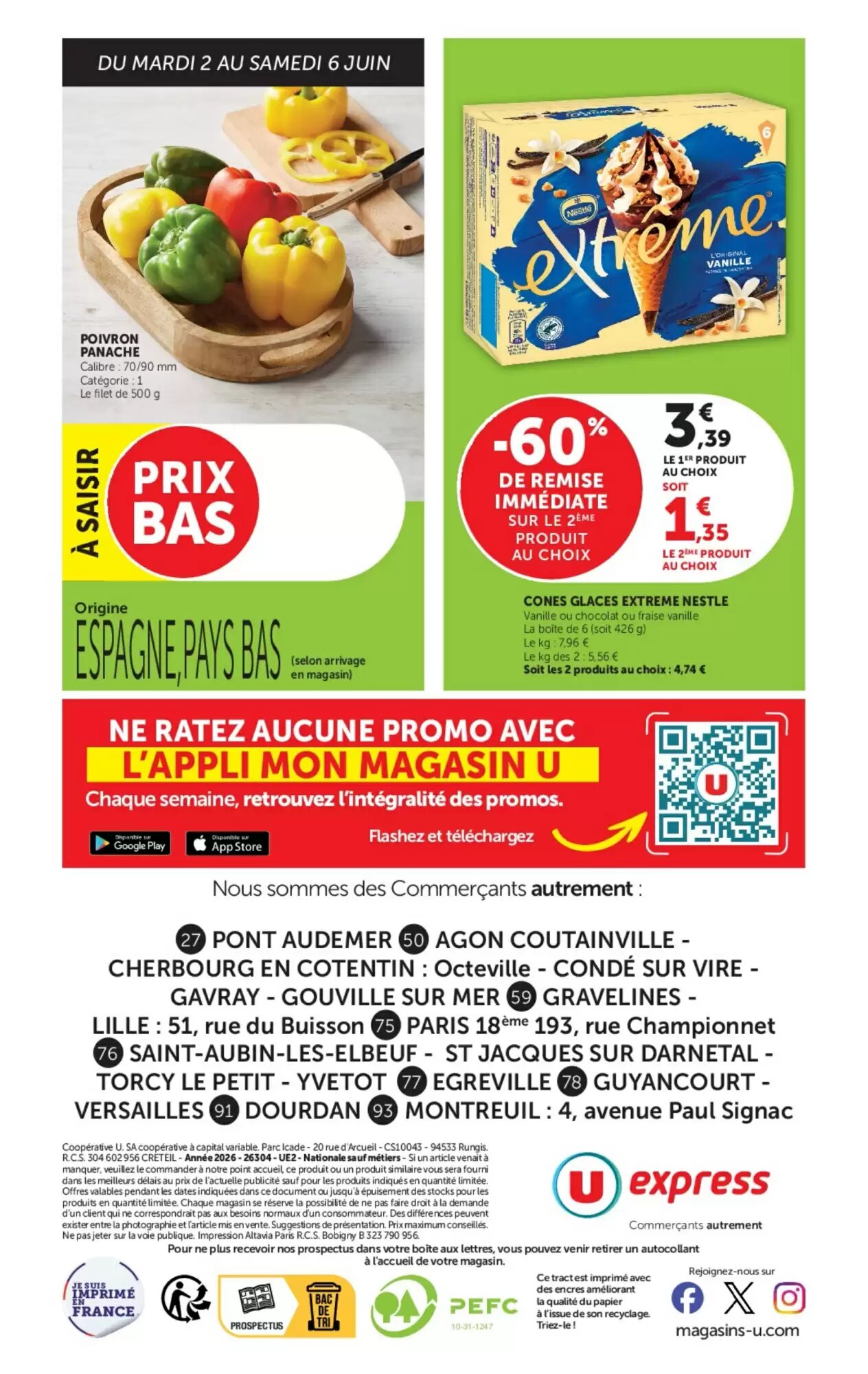Prospectus promotionnel U Express valable à partir du 02/06/2026 - Page 18.