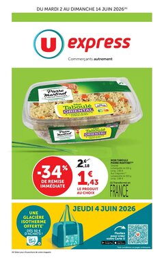 Prospectus promotionnel U Express valable à partir du 02/06/2026