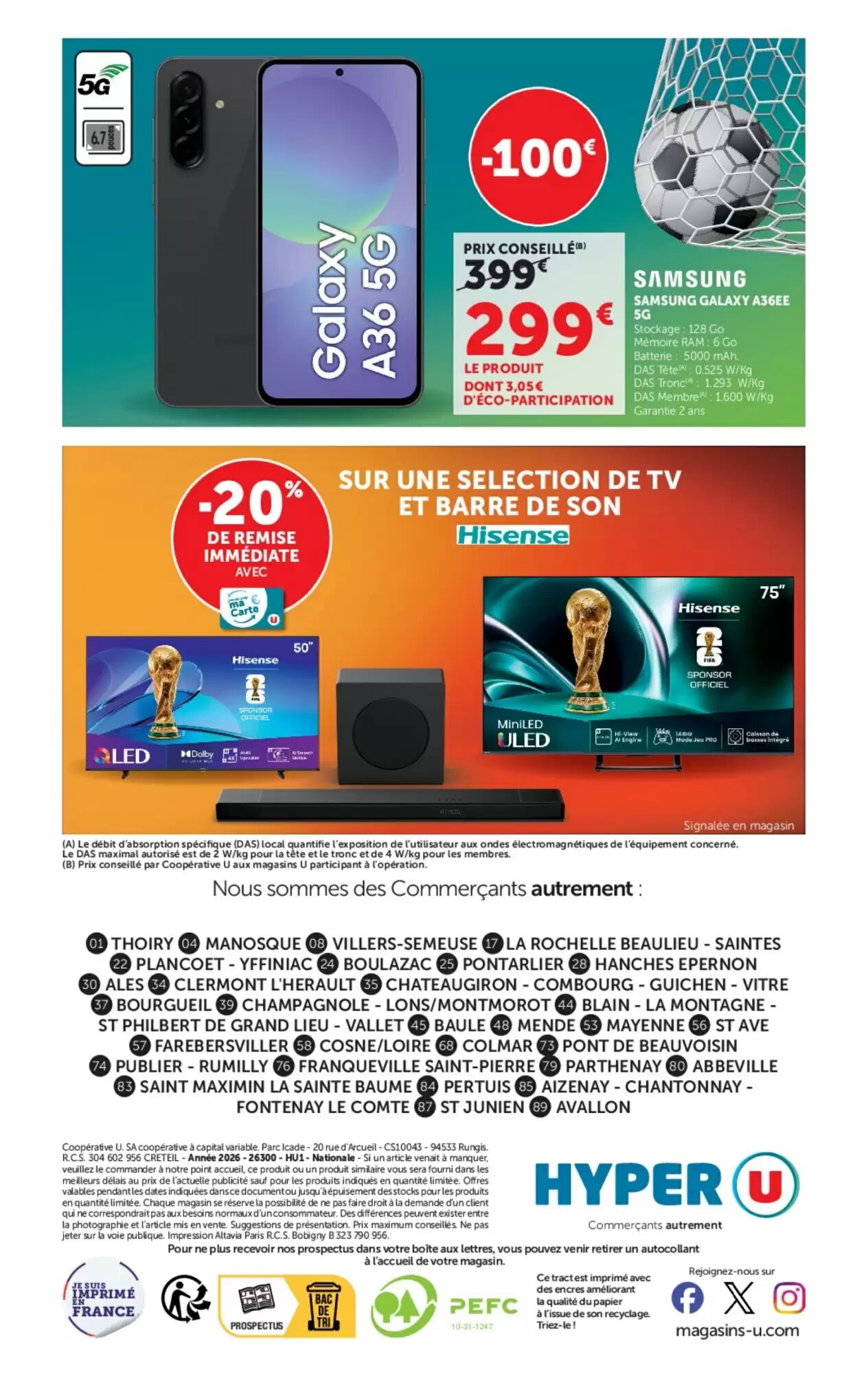 Prospectus promotionnel Hyper U valable à partir du 02/06/2026 - Page 16.