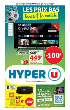 Prospectus promotionnel Hyper U valable à partir du 02/06/2026