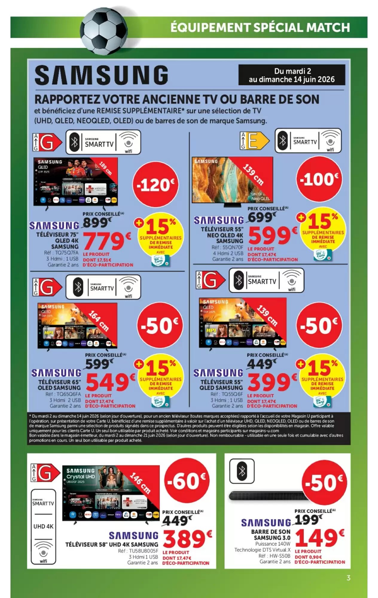 Prospectus promotionnel Hyper U valable à partir du 02/06/2026 - Page 3.