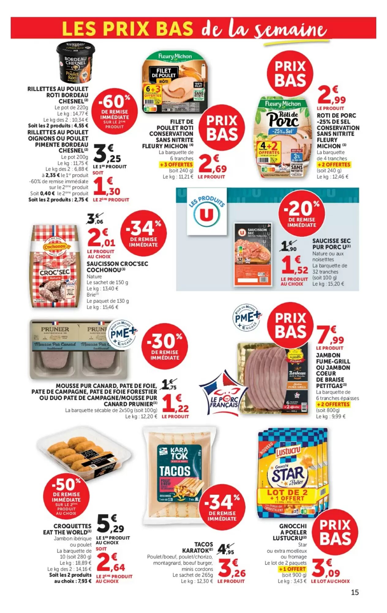 Prospectus promotionnel Hyper U valable à partir du 02/06/2026 - Page 15.