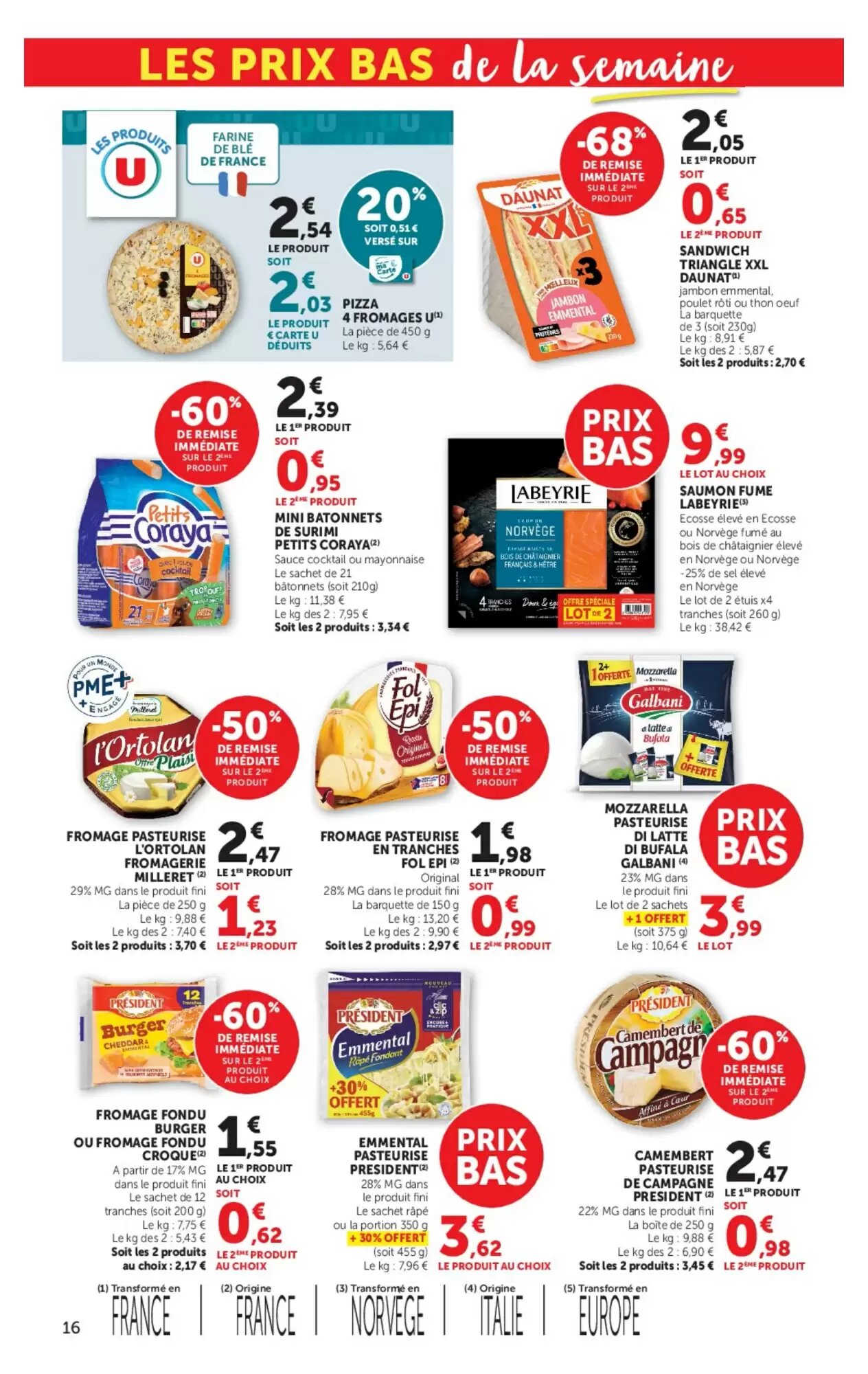 Prospectus promotionnel Hyper U valable à partir du 02/06/2026 - Page 16.