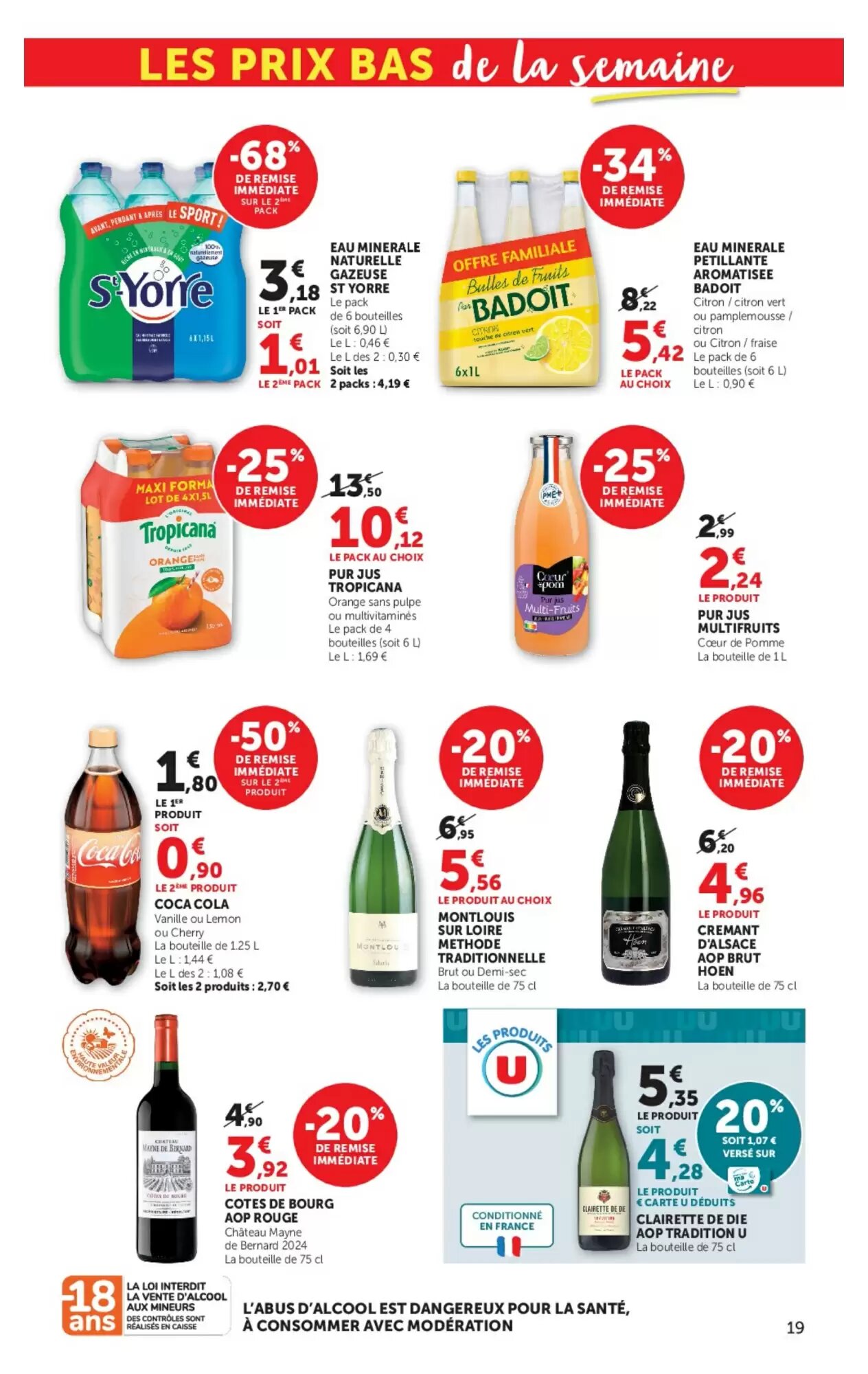 Prospectus promotionnel Hyper U valable à partir du 02/06/2026 - Page 19.