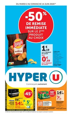 Prospectus promotionnel Hyper U valable à partir du 02/06/2026