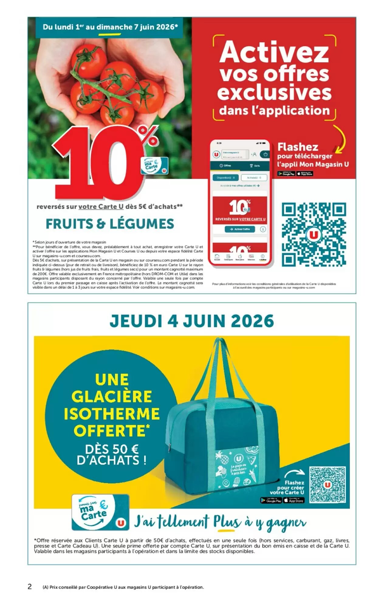 Prospectus promotionnel Hyper U valable à partir du 02/06/2026 - Page 2.