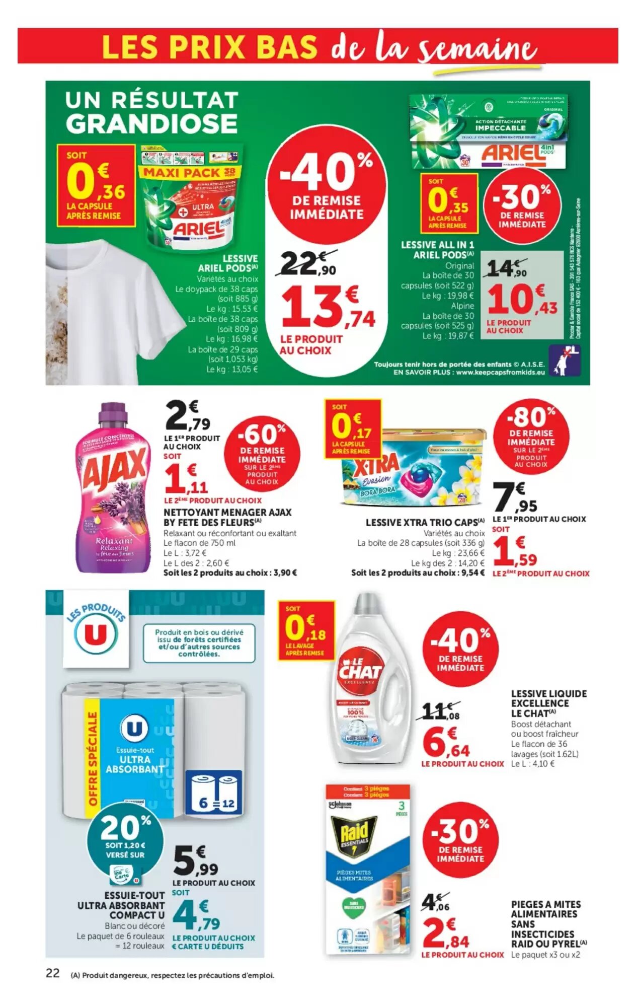 Prospectus promotionnel Hyper U valable à partir du 02/06/2026 - Page 22.