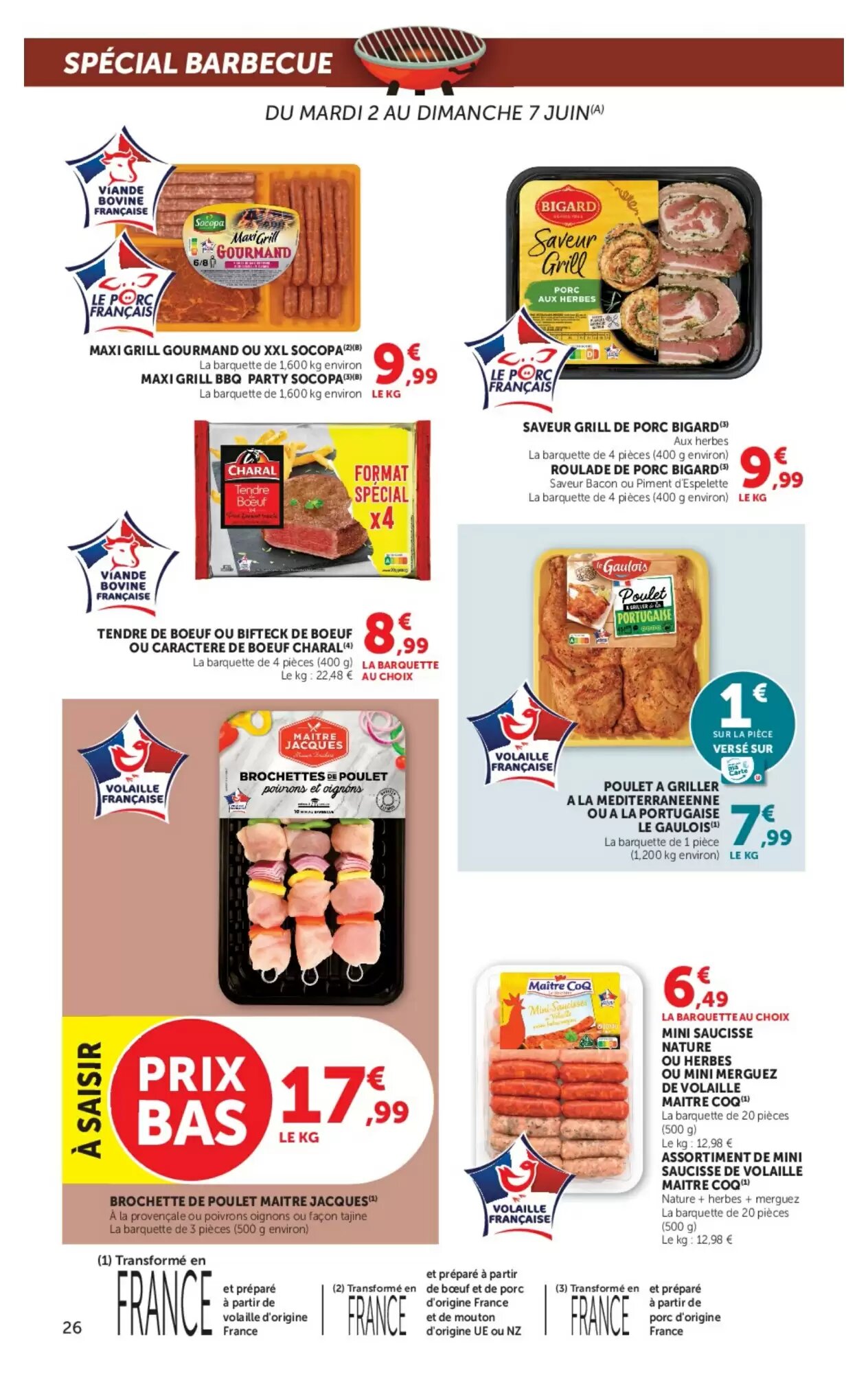 Prospectus promotionnel Hyper U valable à partir du 02/06/2026 - Page 26.