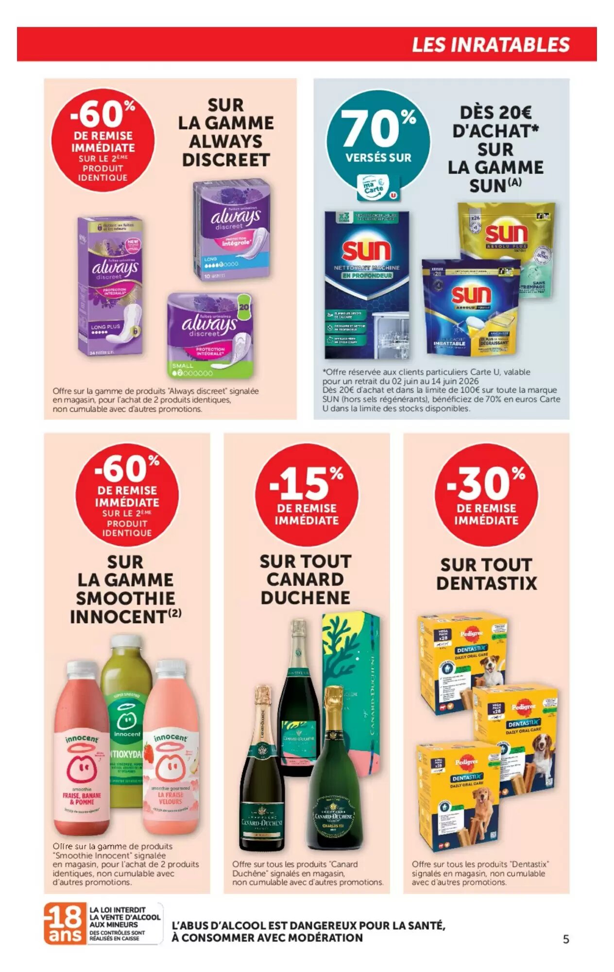 Prospectus promotionnel Hyper U valable à partir du 02/06/2026 - Page 5.