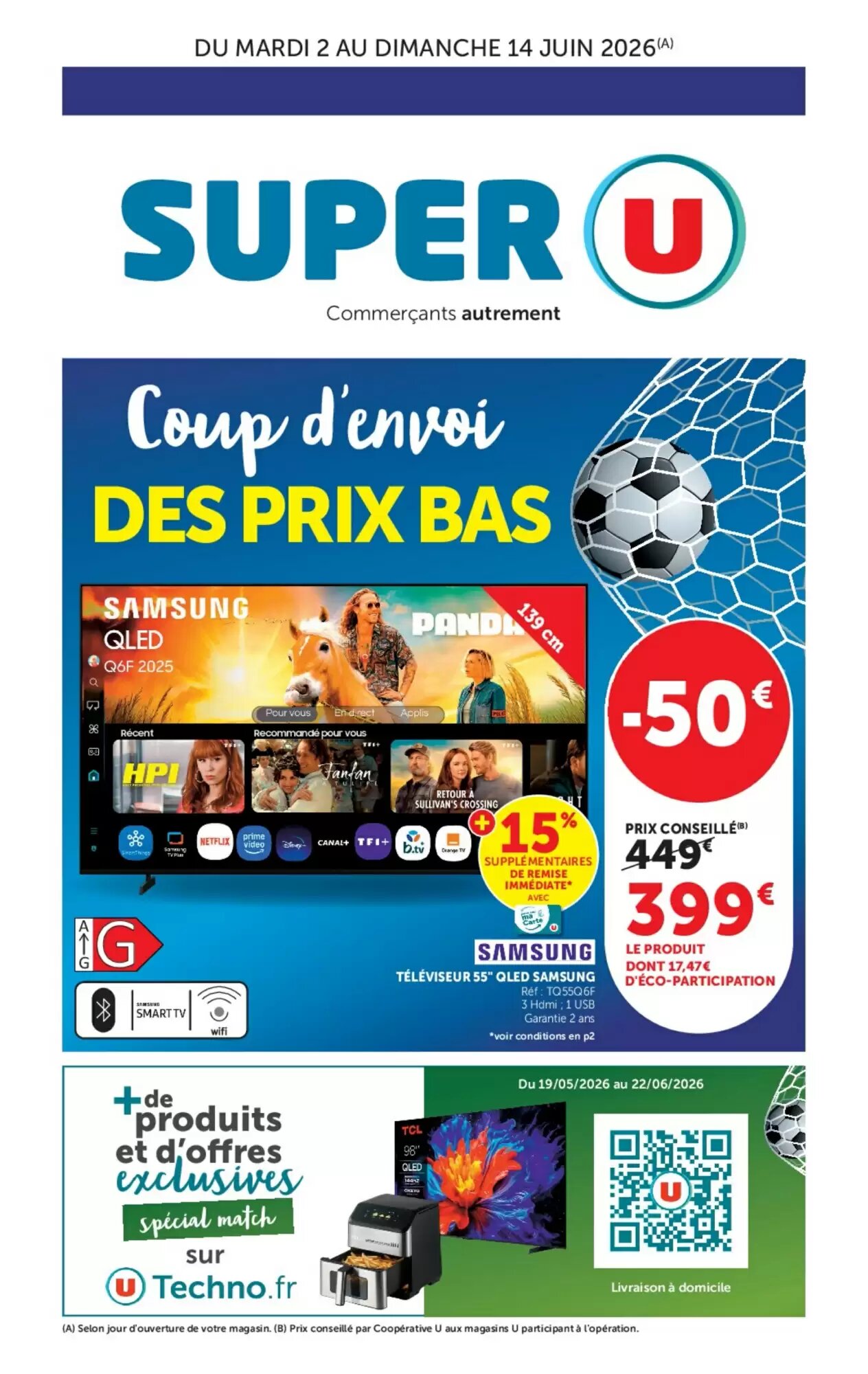 Prospectus promotionnel Super U valable à partir du 02/06/2026 - Page 1.