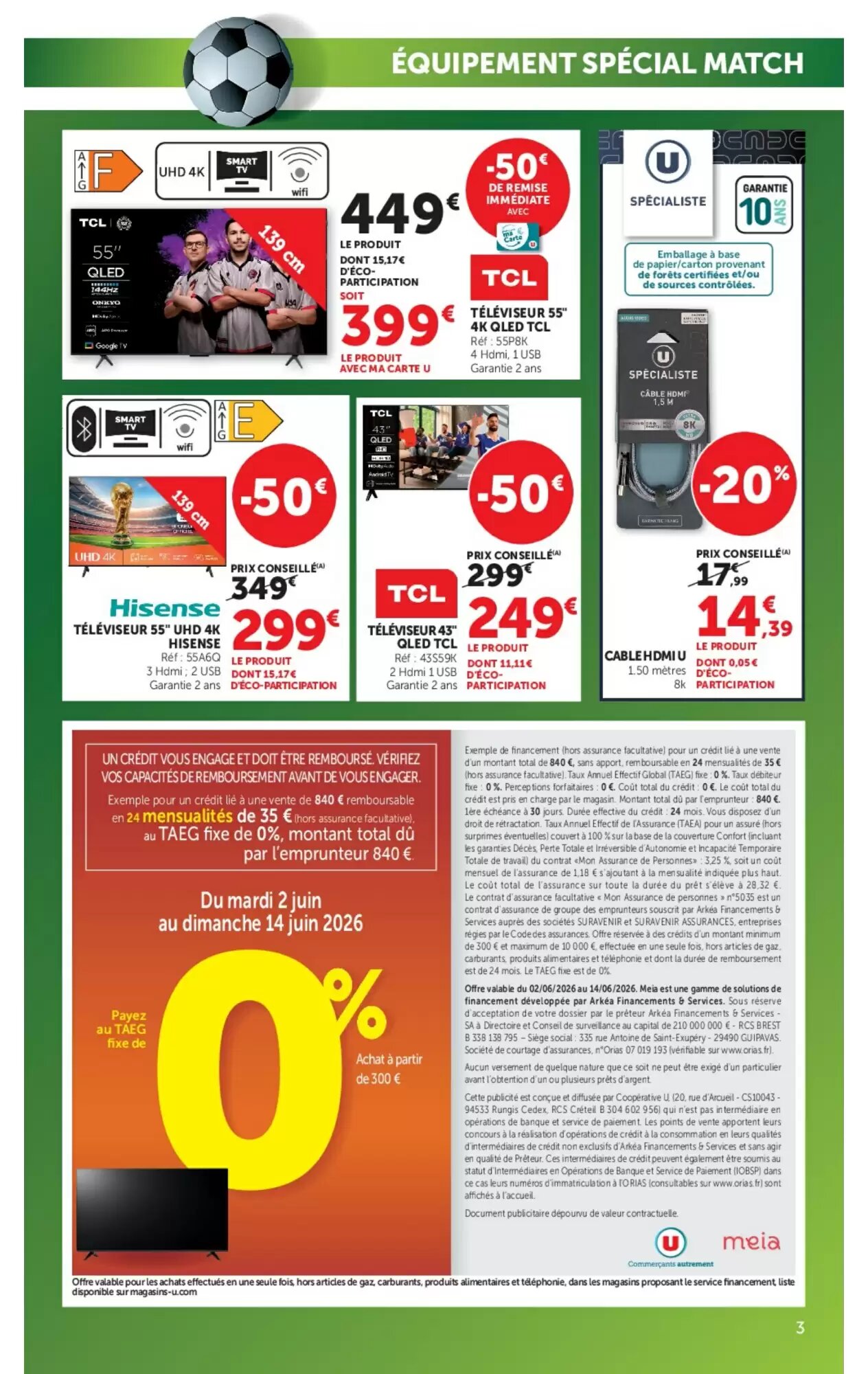 Prospectus promotionnel Super U valable à partir du 02/06/2026 - Page 3.