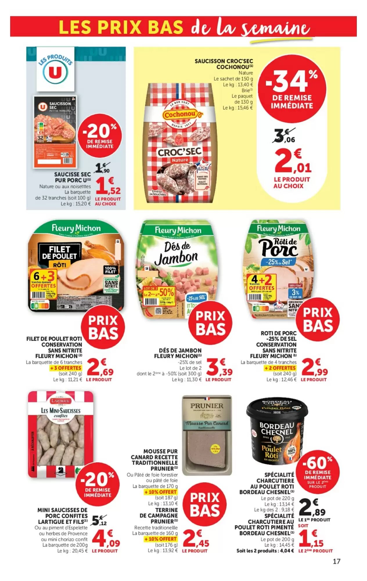 Prospectus promotionnel Super U valable à partir du 02/06/2026 - Page 17.