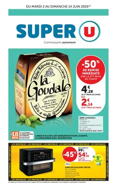 Prospectus promotionnel Super U valable à partir du 02/06/2026