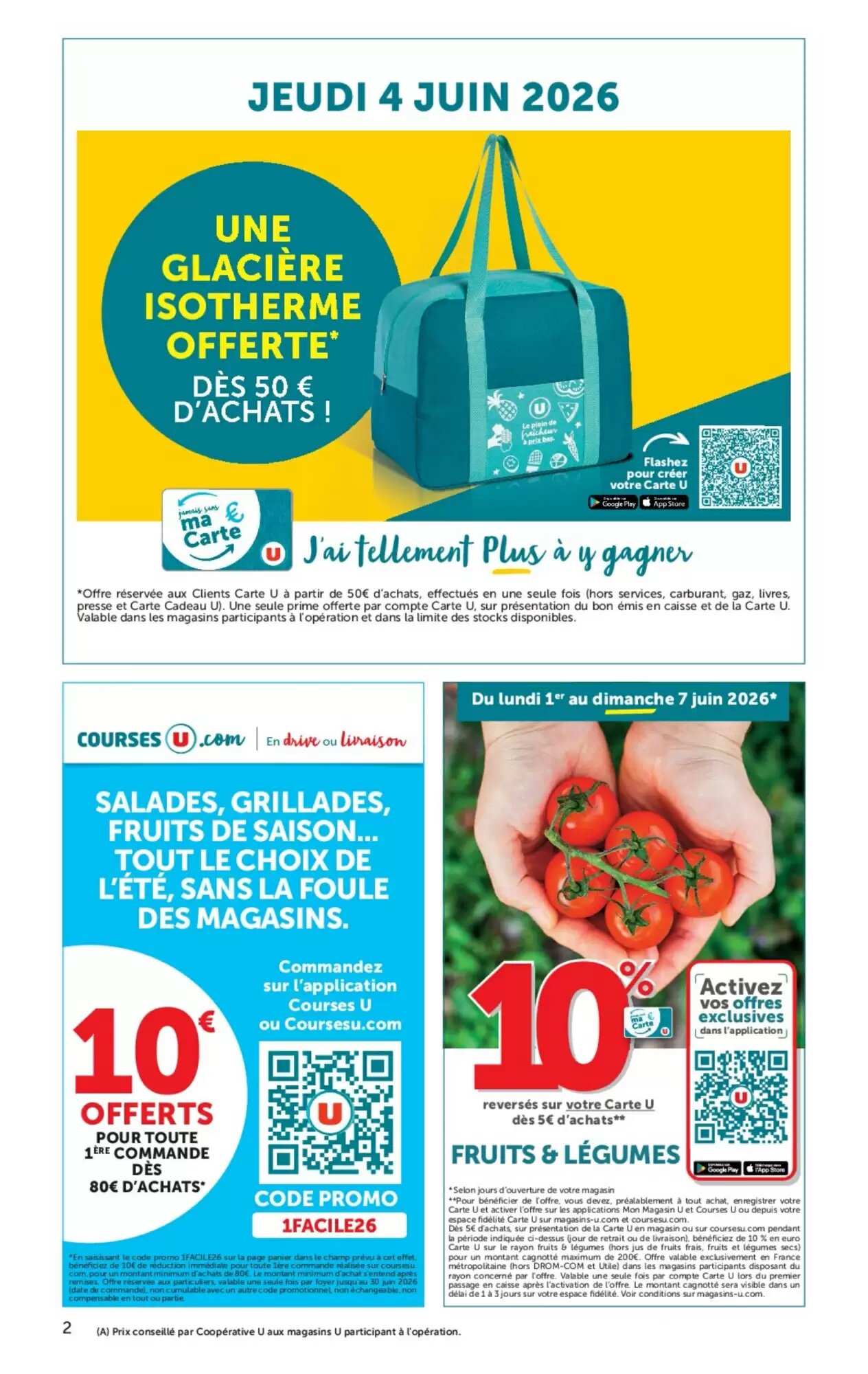 Prospectus promotionnel Super U valable à partir du 02/06/2026 - Page 2.