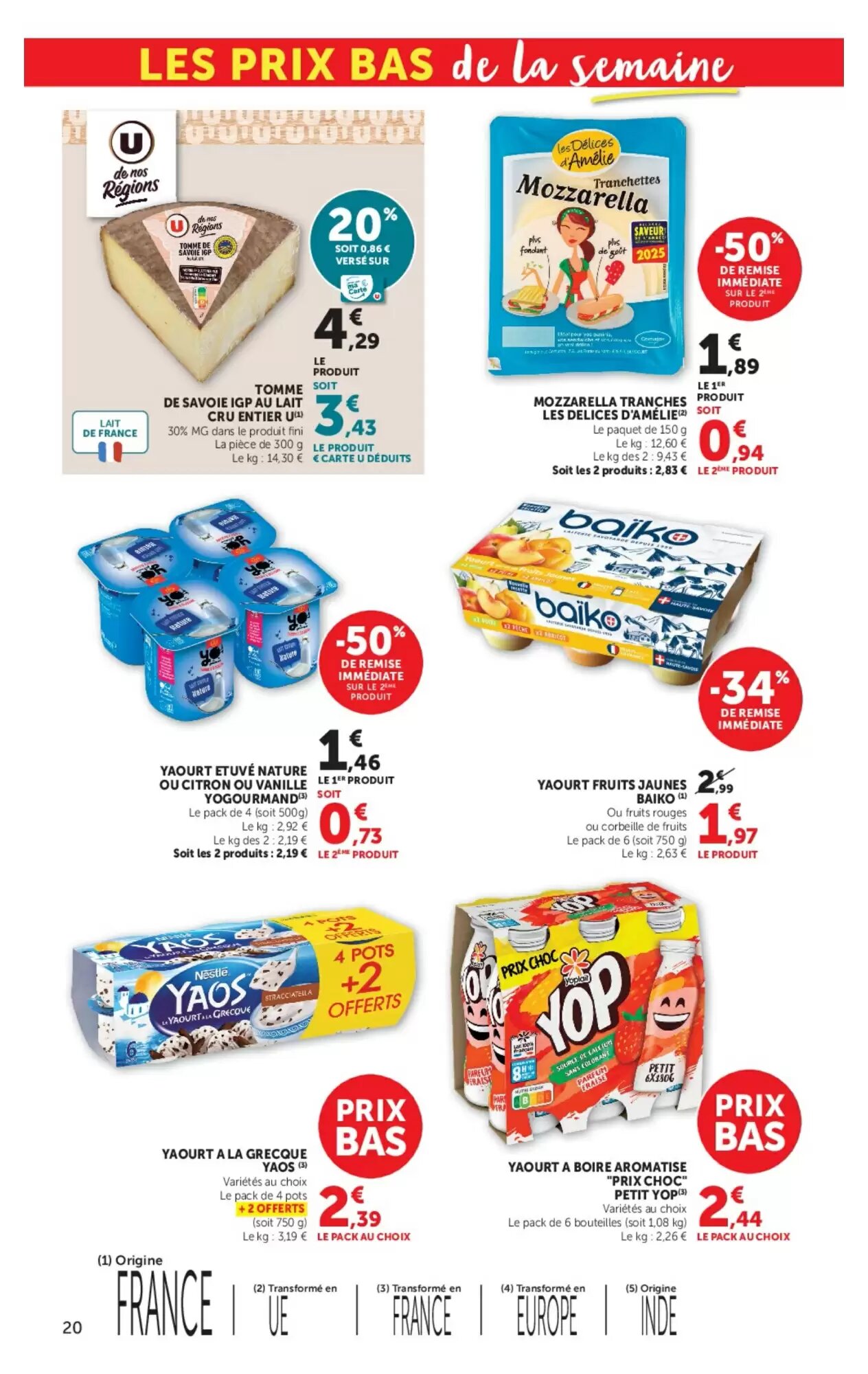 Prospectus promotionnel Super U valable à partir du 02/06/2026 - Page 20.