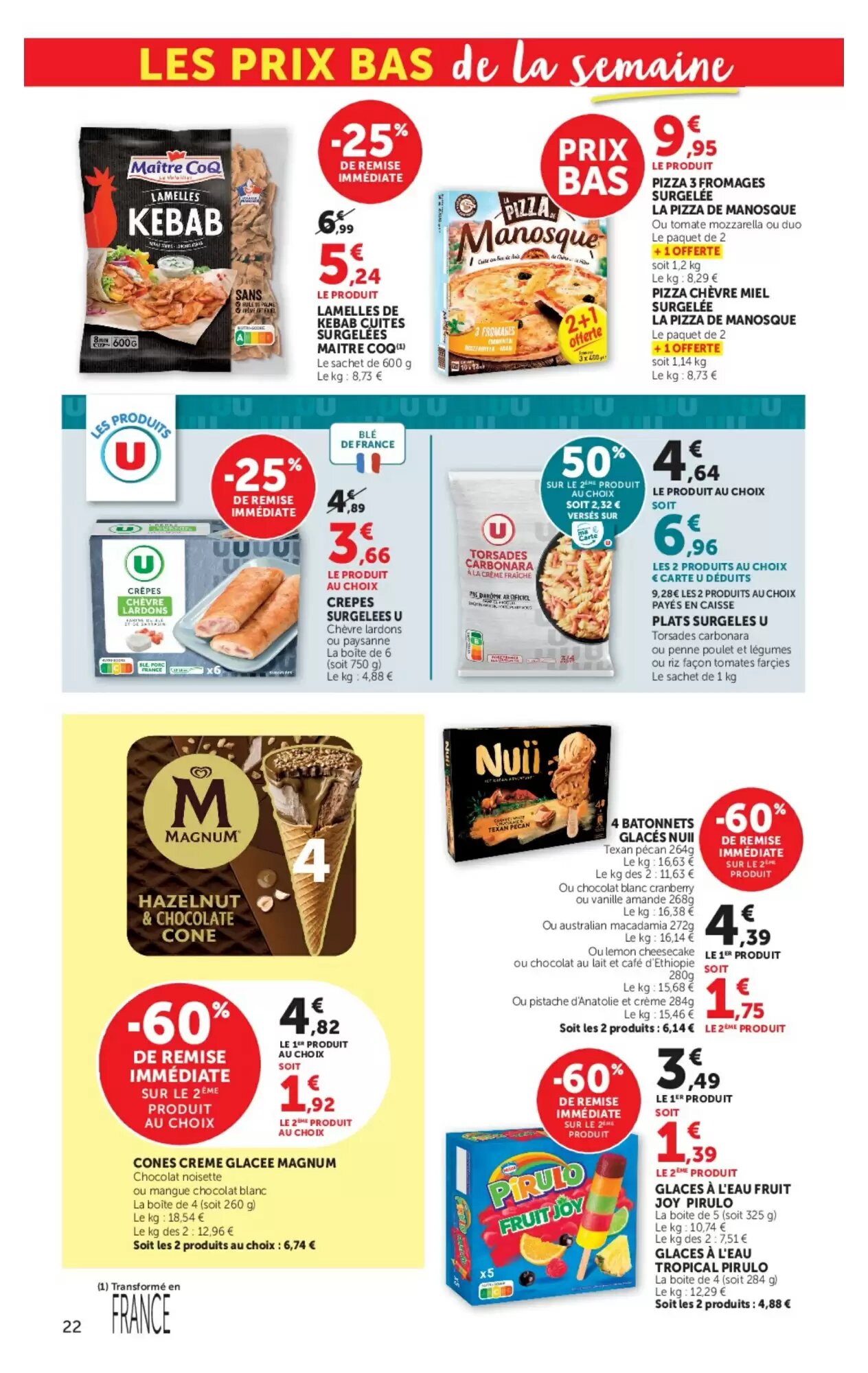 Prospectus promotionnel Super U valable à partir du 02/06/2026 - Page 22.
