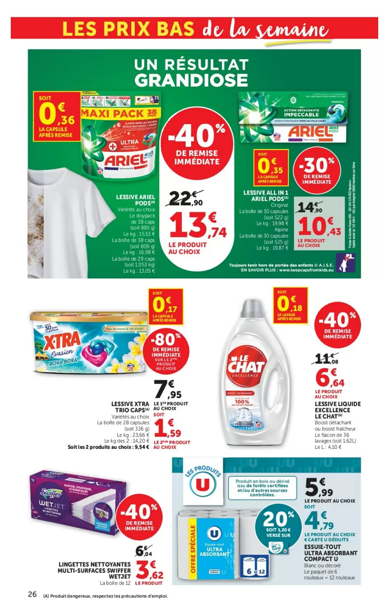 Prospectus promotionnel Super U valable à partir du 02/06/2026 - Page 26.