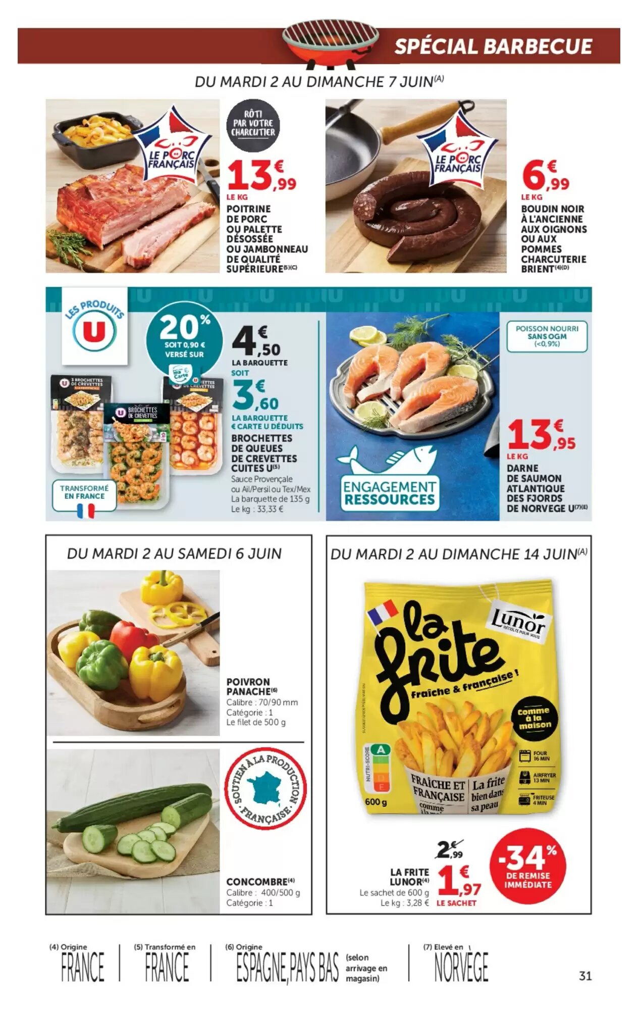 Prospectus promotionnel Super U valable à partir du 02/06/2026 - Page 31.
