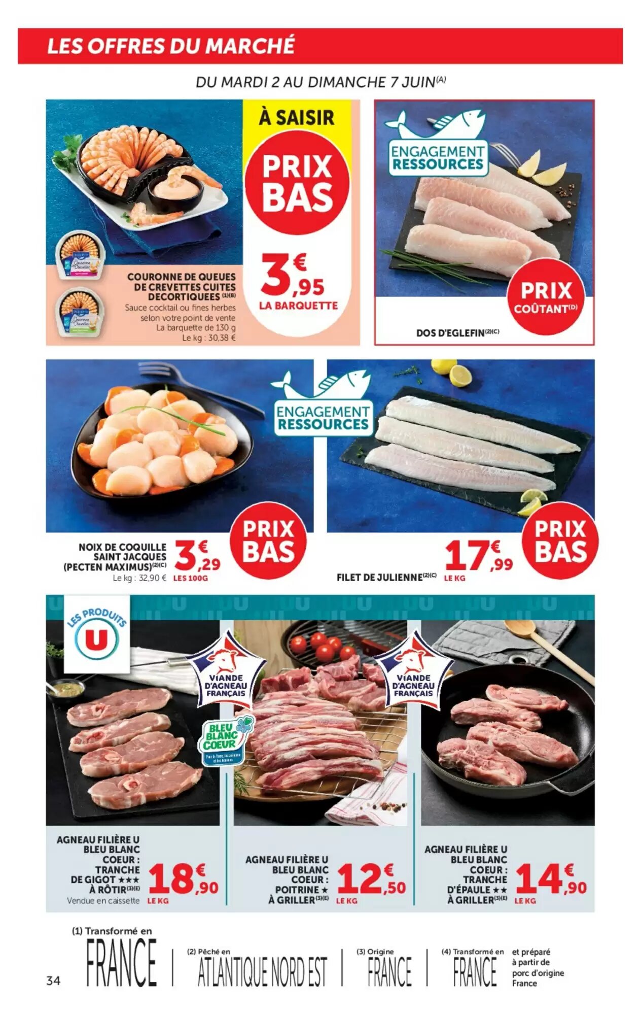Prospectus promotionnel Super U valable à partir du 02/06/2026 - Page 34.
