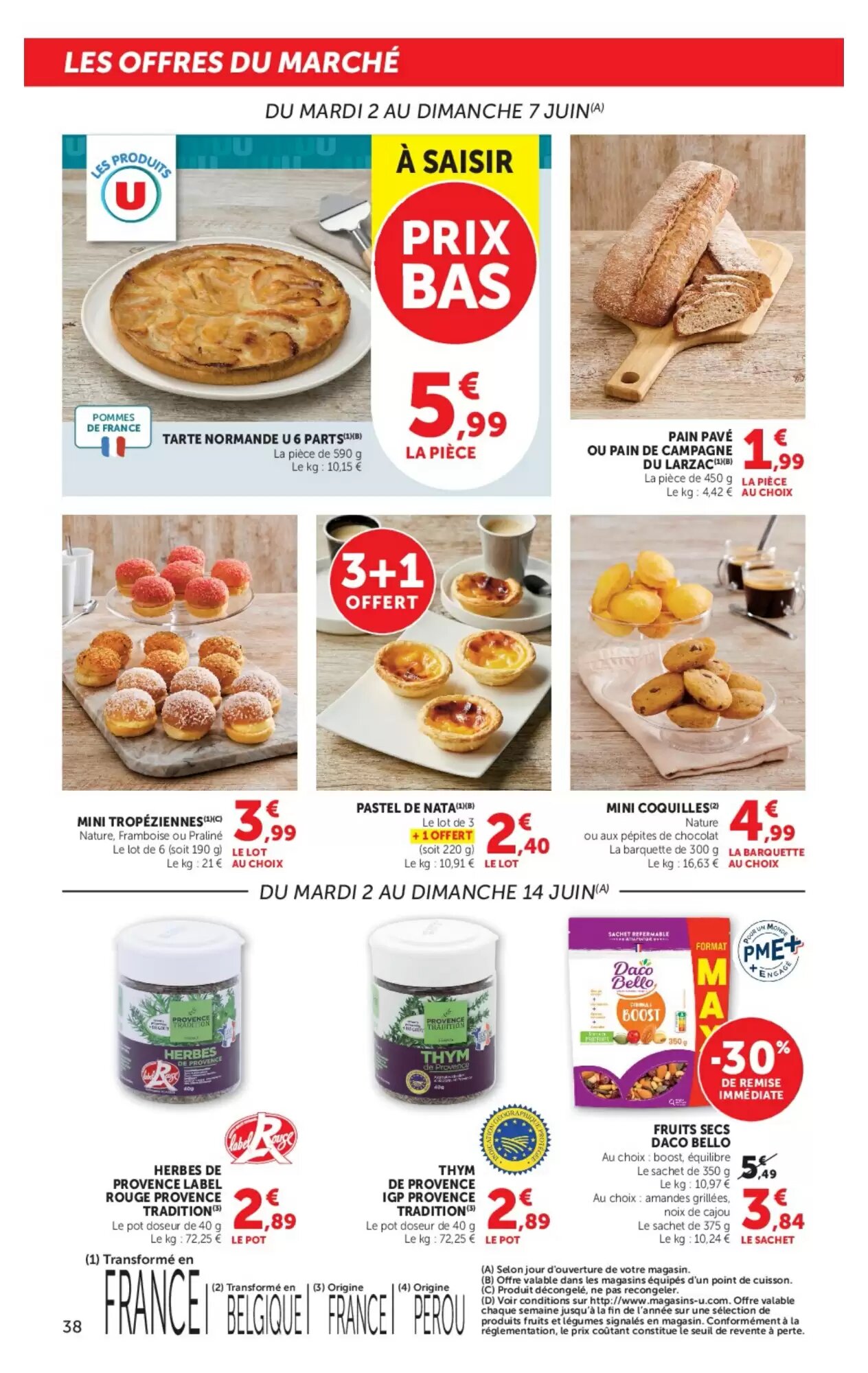 Prospectus promotionnel Super U valable à partir du 02/06/2026 - Page 38.