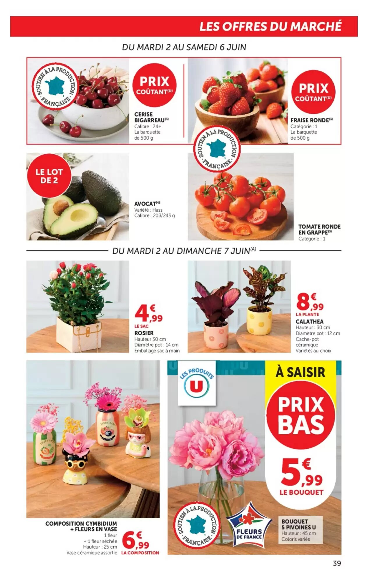 Prospectus promotionnel Super U valable à partir du 02/06/2026 - Page 39.