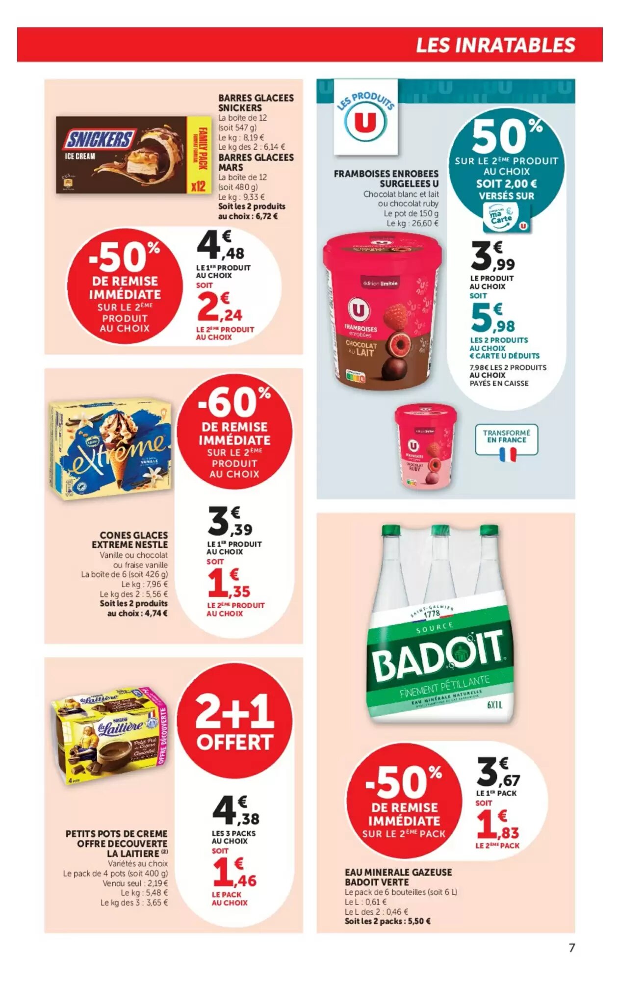 Prospectus promotionnel Super U valable à partir du 02/06/2026 - Page 7.