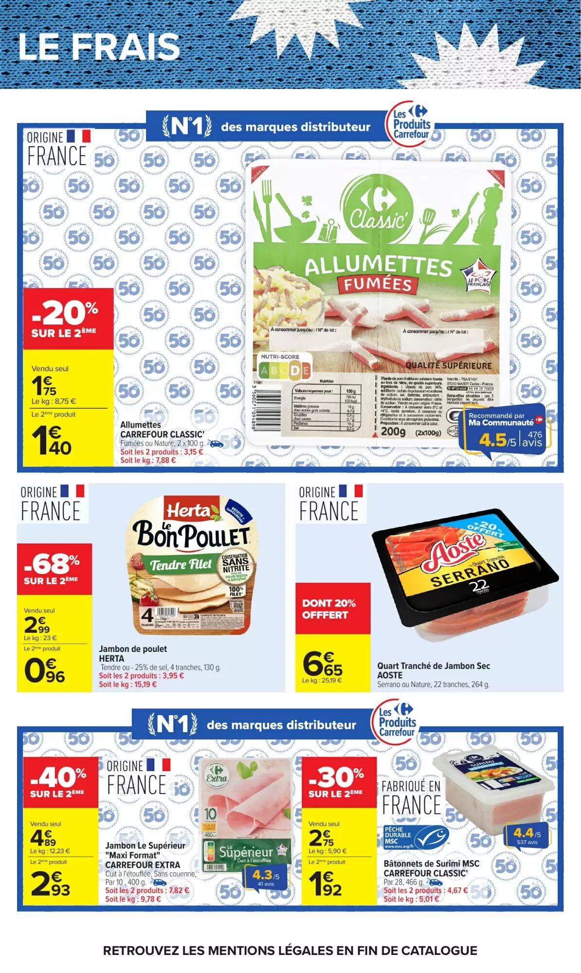 Prospectus promotionnel Carrefour valable à partir du 02/06/2026 - Page 43.