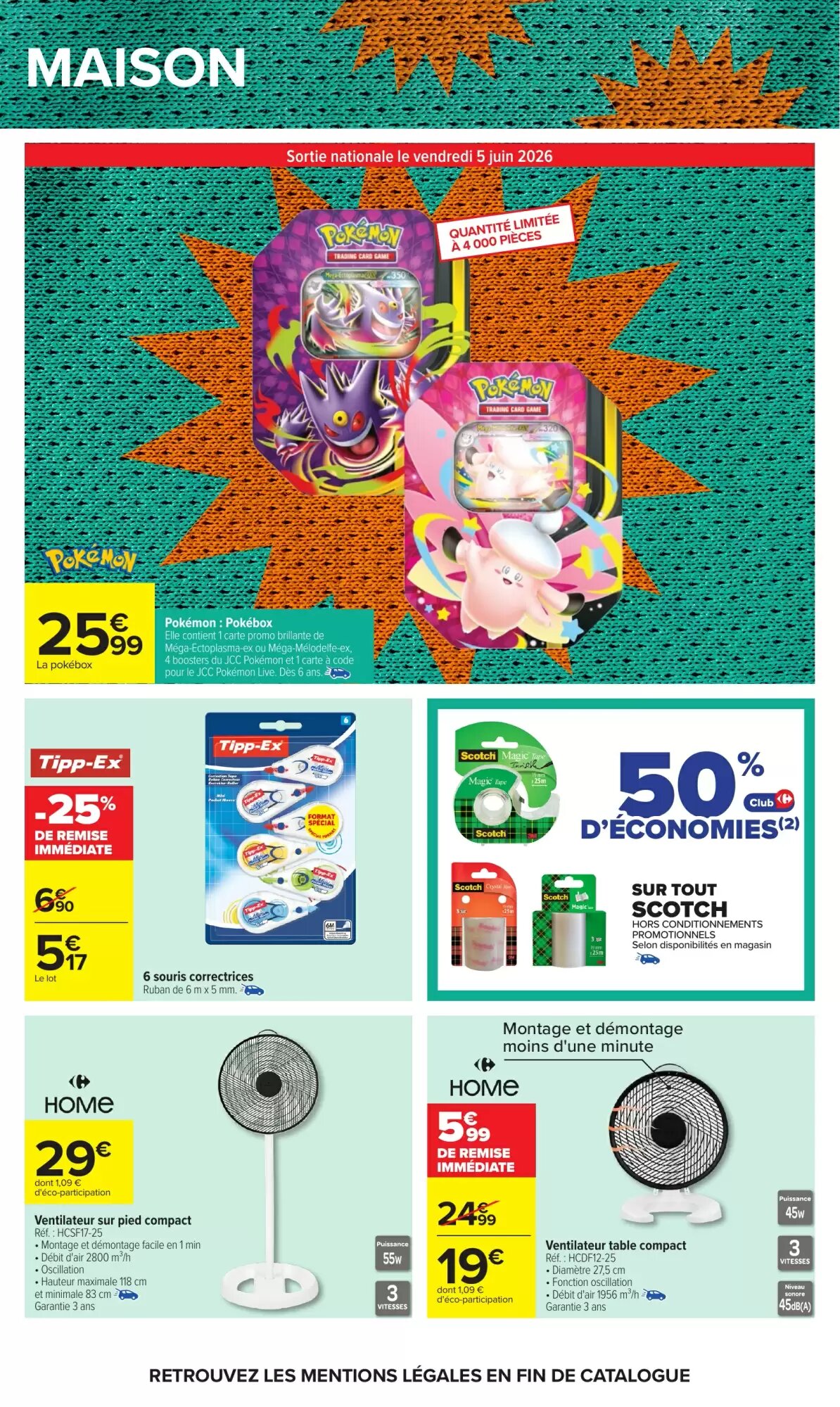 Prospectus promotionnel Carrefour valable à partir du 02/06/2026 - Page 62.