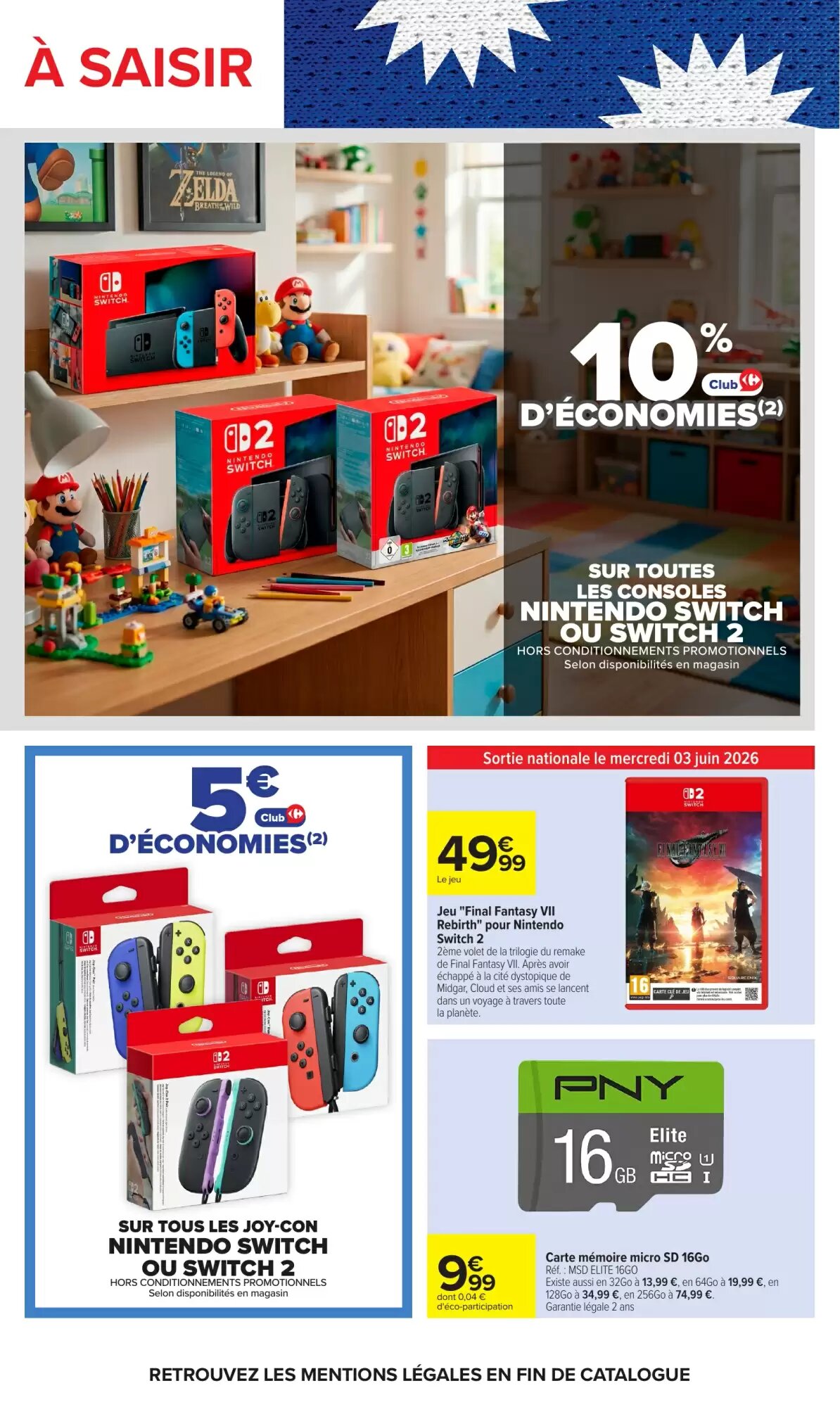 Prospectus promotionnel Carrefour valable à partir du 02/06/2026 - Page 69.