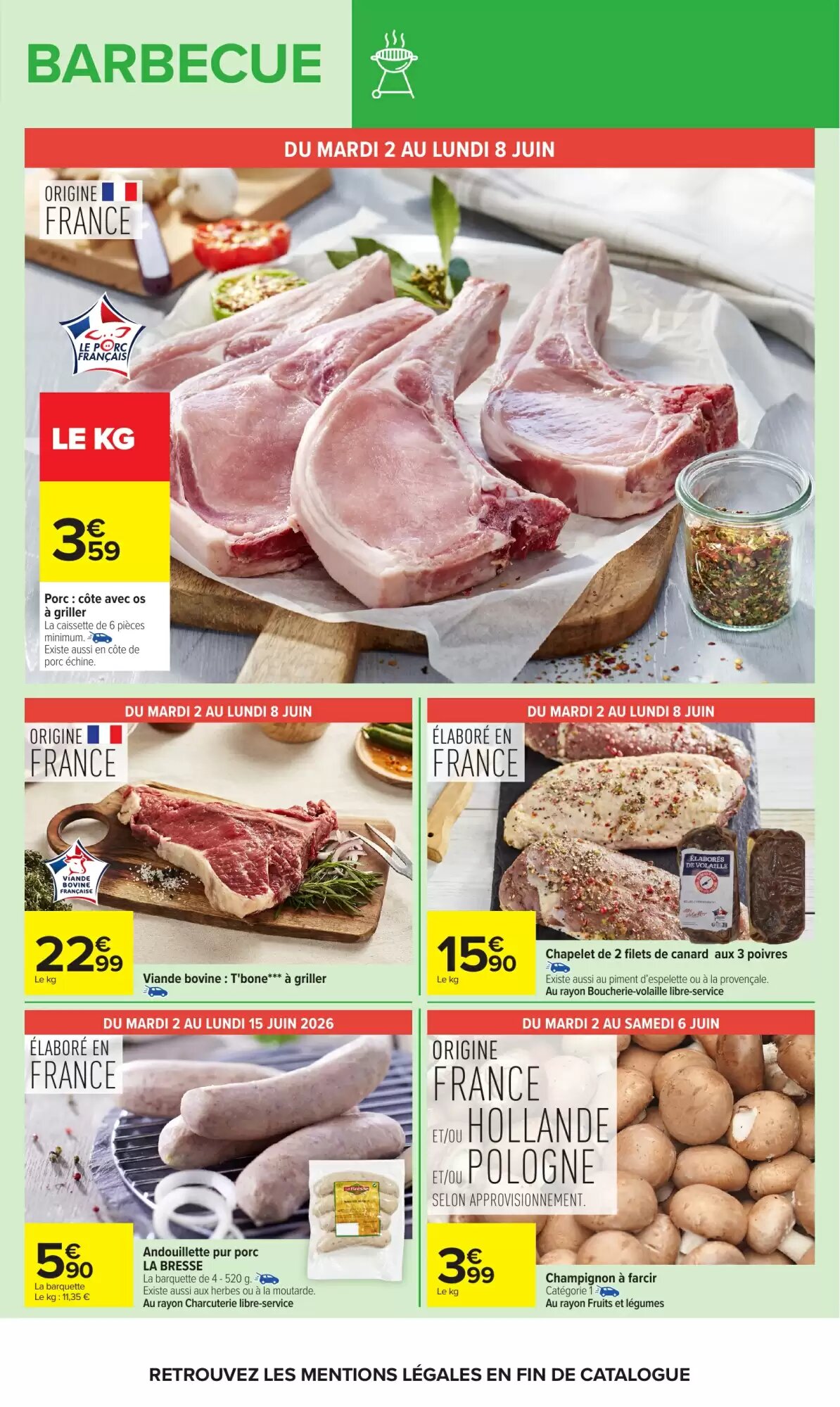 Prospectus promotionnel Carrefour valable à partir du 02/06/2026 - Page 7.