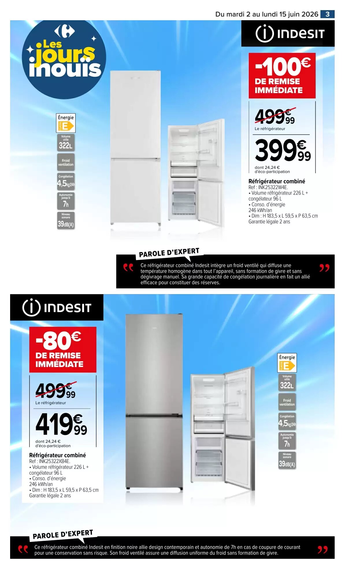 Prospectus promotionnel Carrefour valable à partir du 02/06/2026 - Page 3.